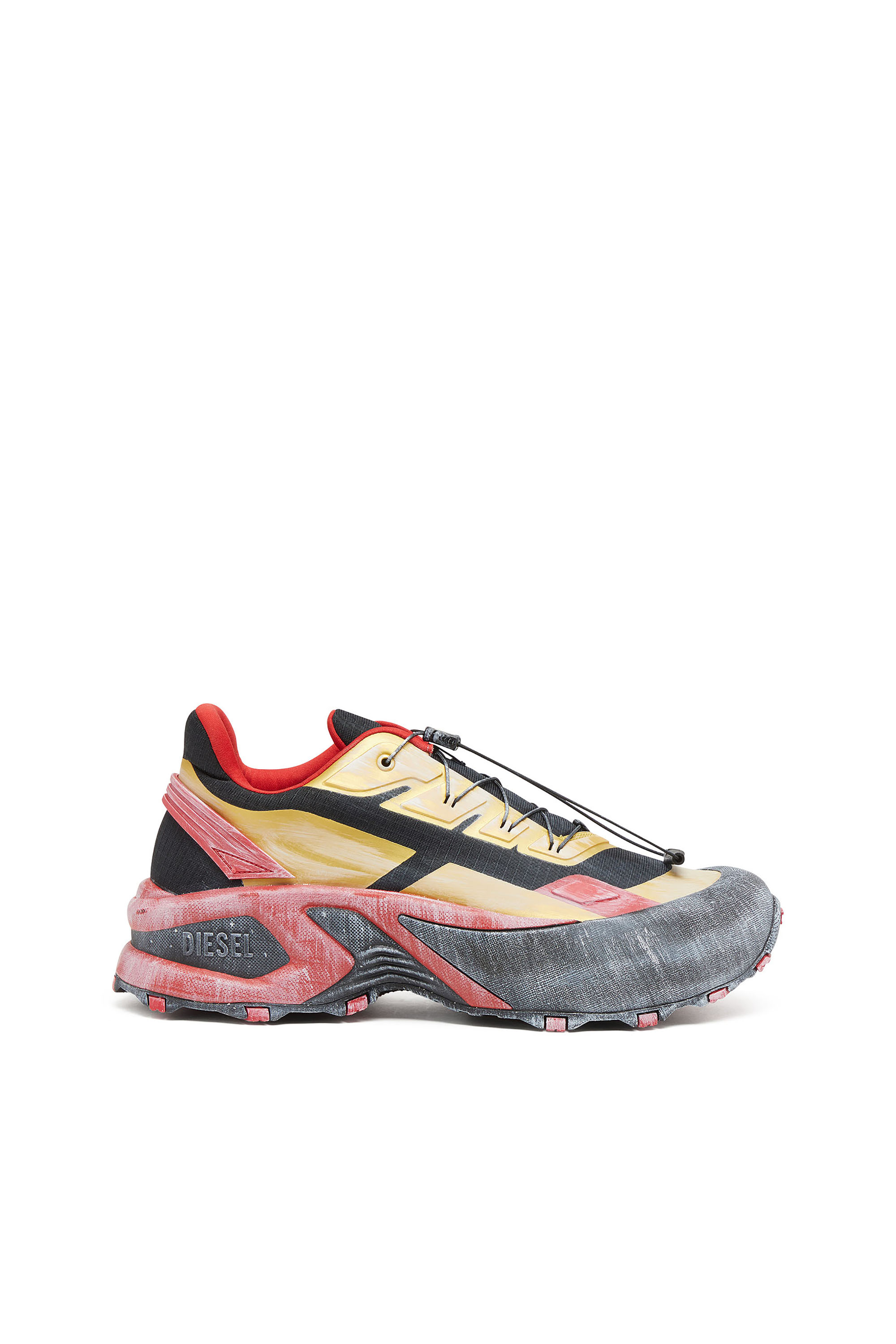 Diesel - D-CAGE RUNNER, D-Cage-Baskets chunky en ripstop Homme in Polychrome - 1