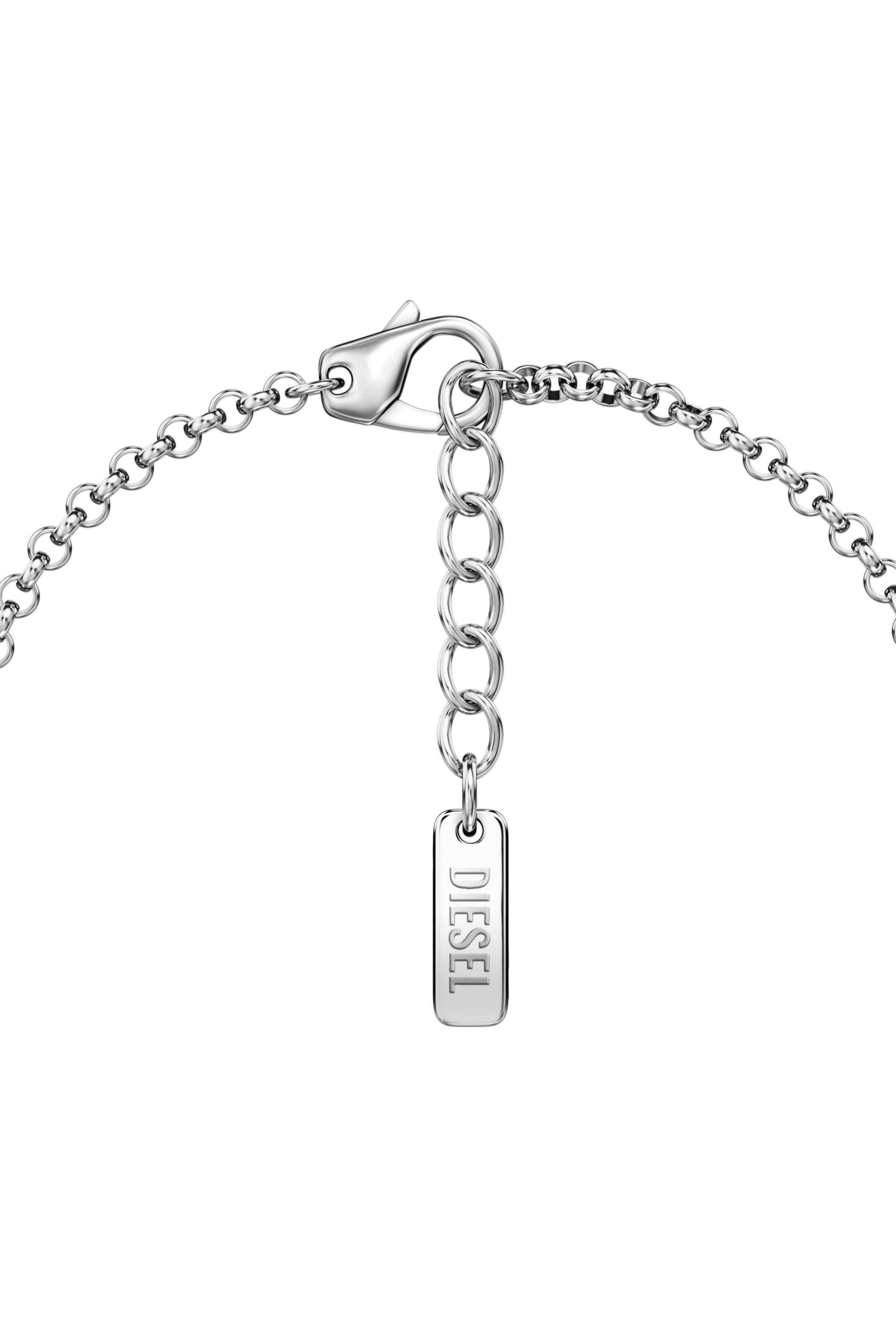 Diesel - DX1726040, Bracciale a catena in acciaio inox Unisex in Argento - 2