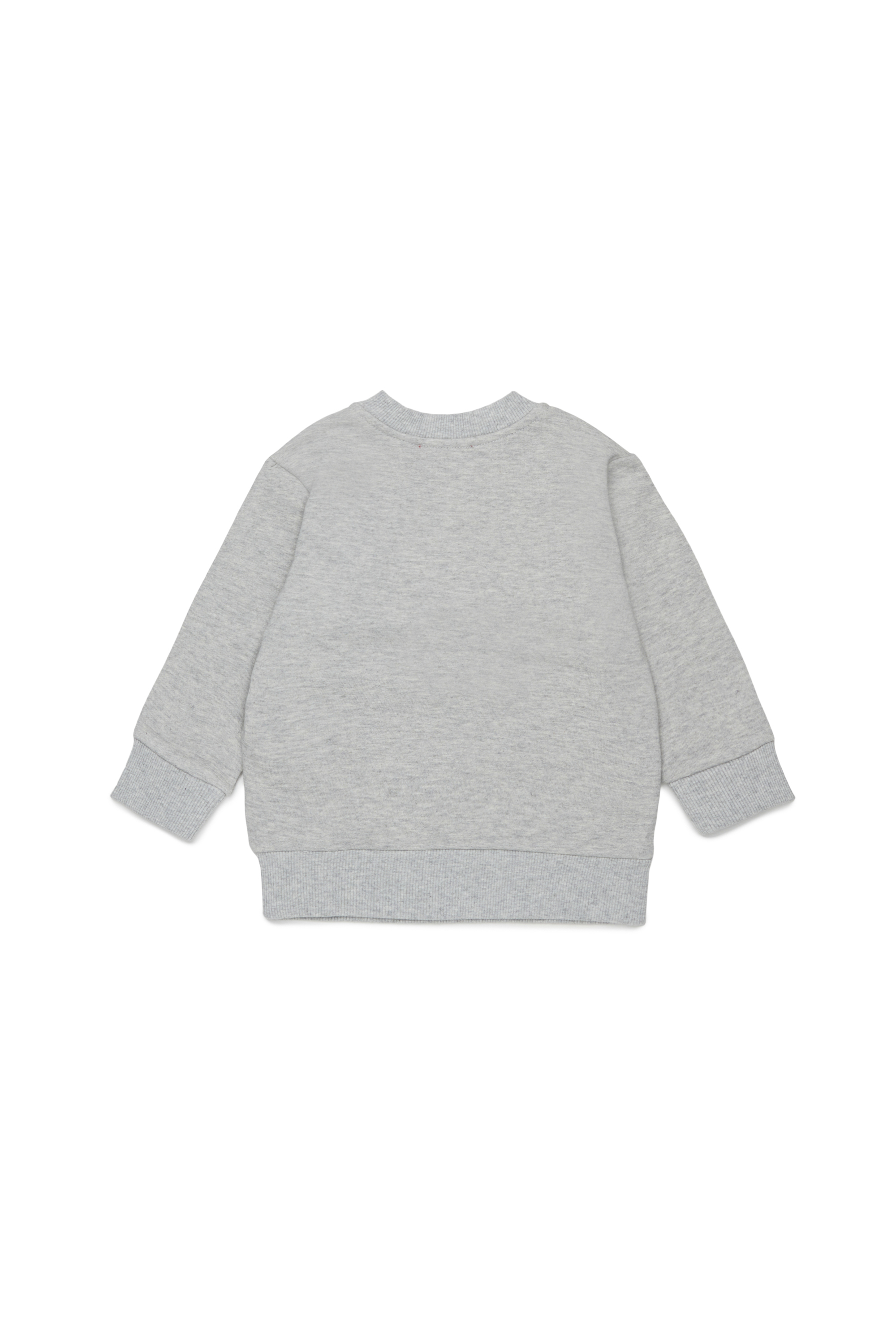 Diesel - SLODIMB, Sweatshirt en coton avec imprim&eacute; Diesel Industry Homme in Gris - 2