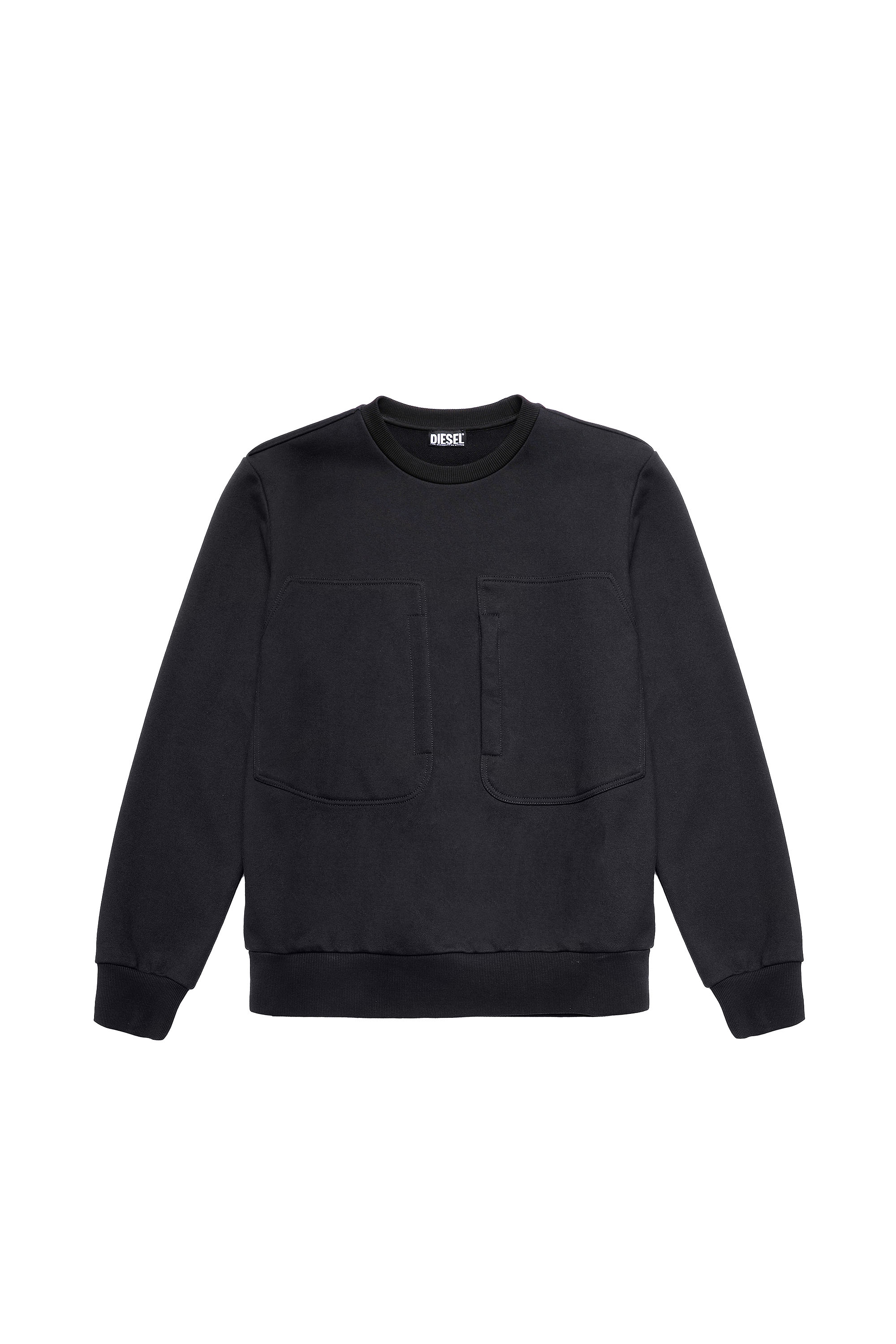 S-GIRDUK, Noir - Pull Cotton