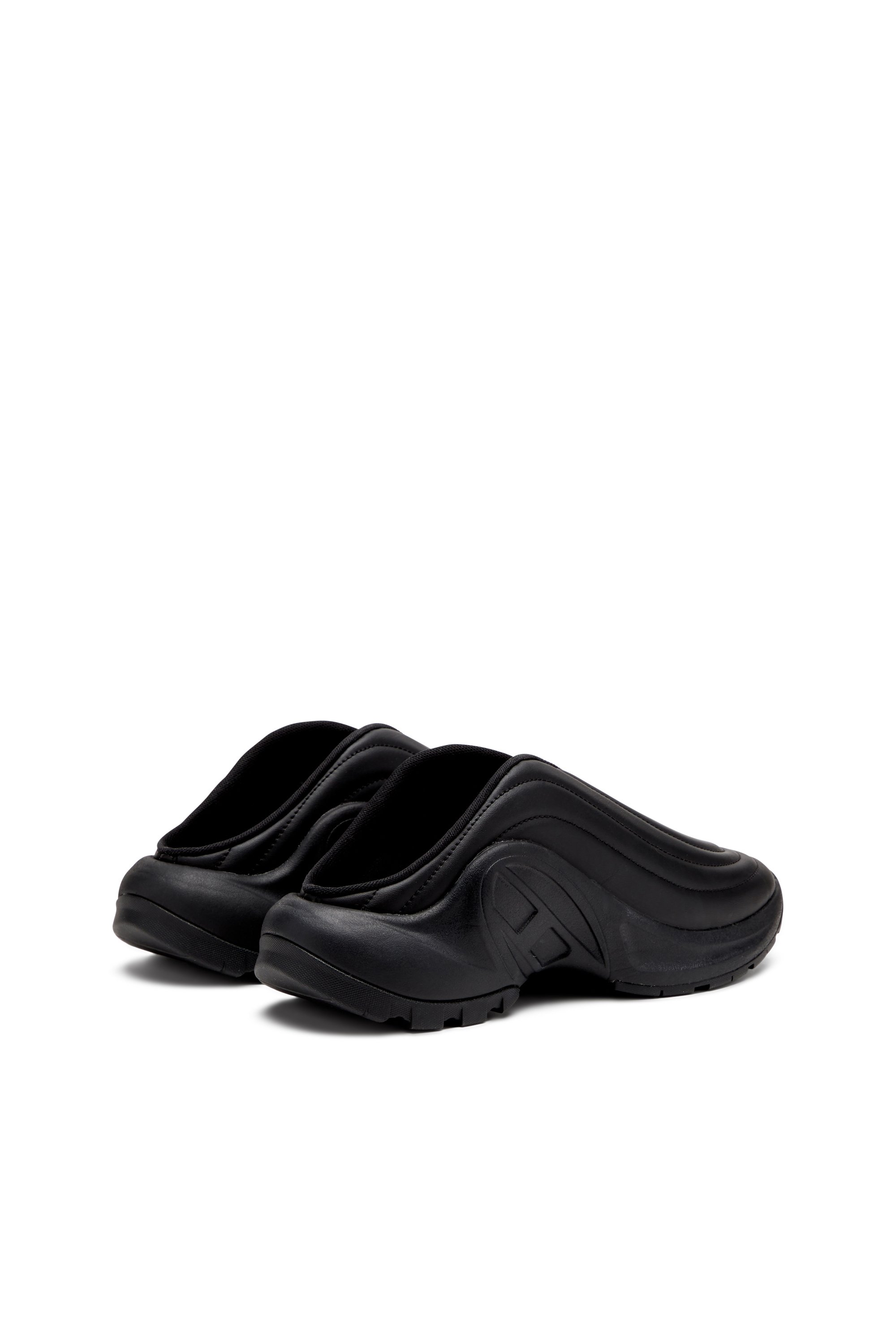 Diesel - S-D-RUNNER MULE X, Mule effetto opaco Unisex in Nero - 3