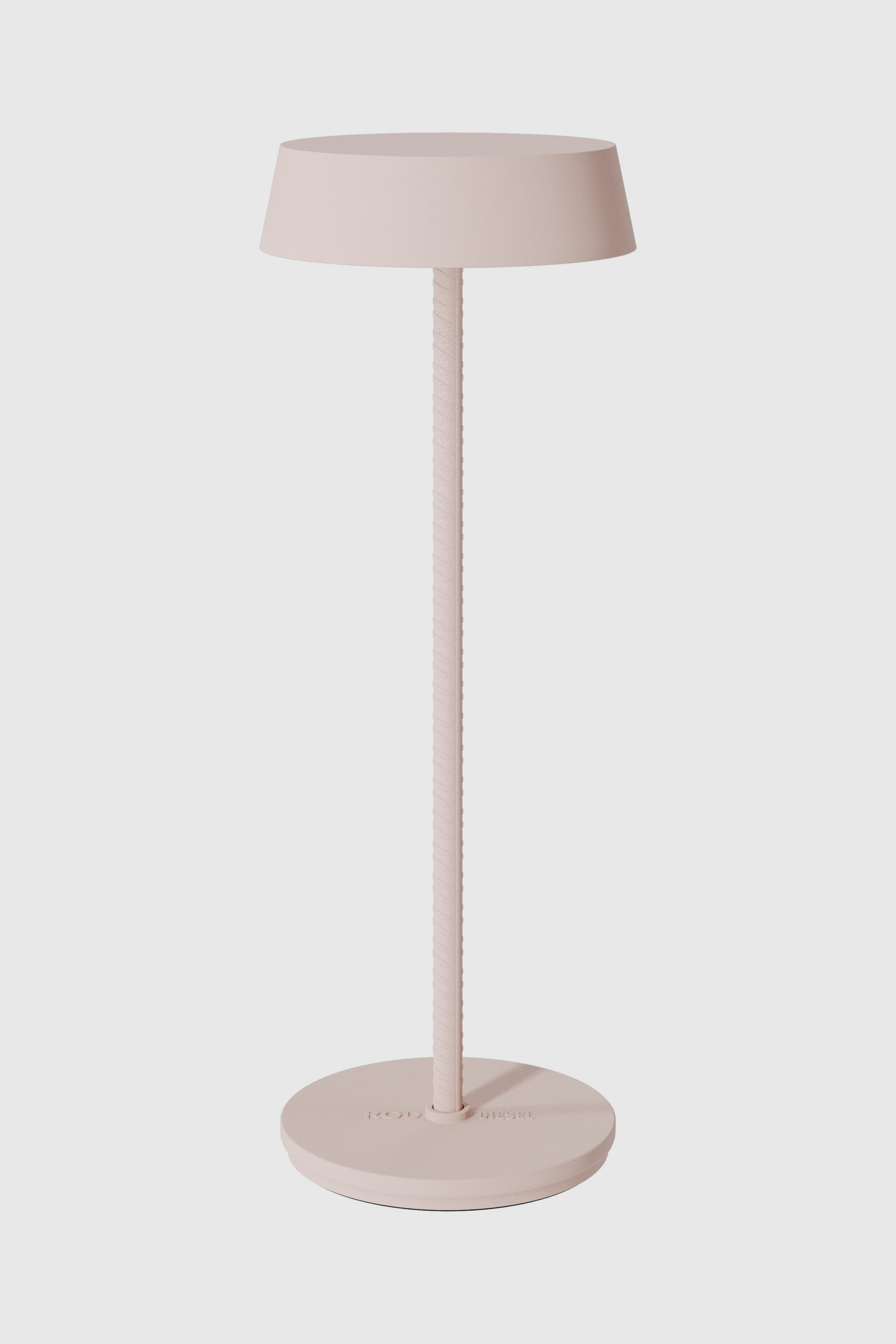 Diesel - 51181 9130 ROD CORDLESS TABLE LAMP SOFT, Lampada portatile e ricaricabile Unisex in Rosa - 1