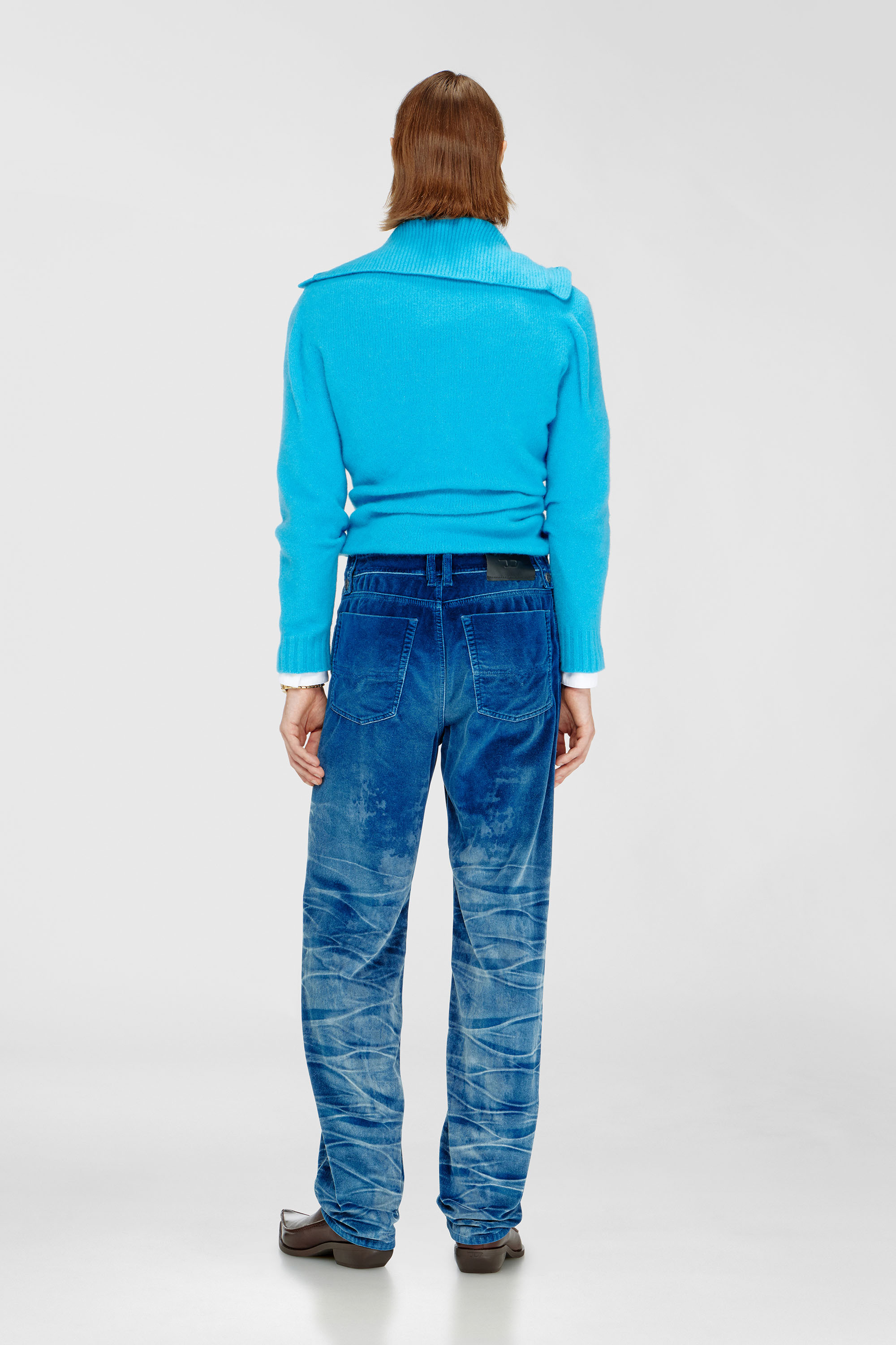 Diesel - Regular Jeans 1991 D-Voeed 003PF Homme, Bleu Fonc&eacute; - Image 3