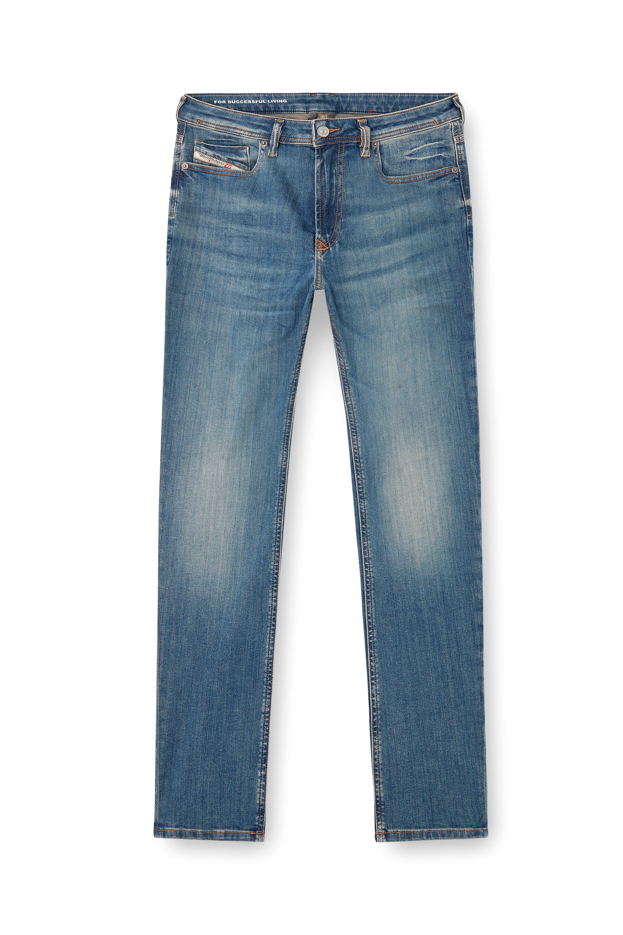 Diesel - Skinny Jeans 1979 Sleenker 0BMBT Uomo, Blu medio - Image 3