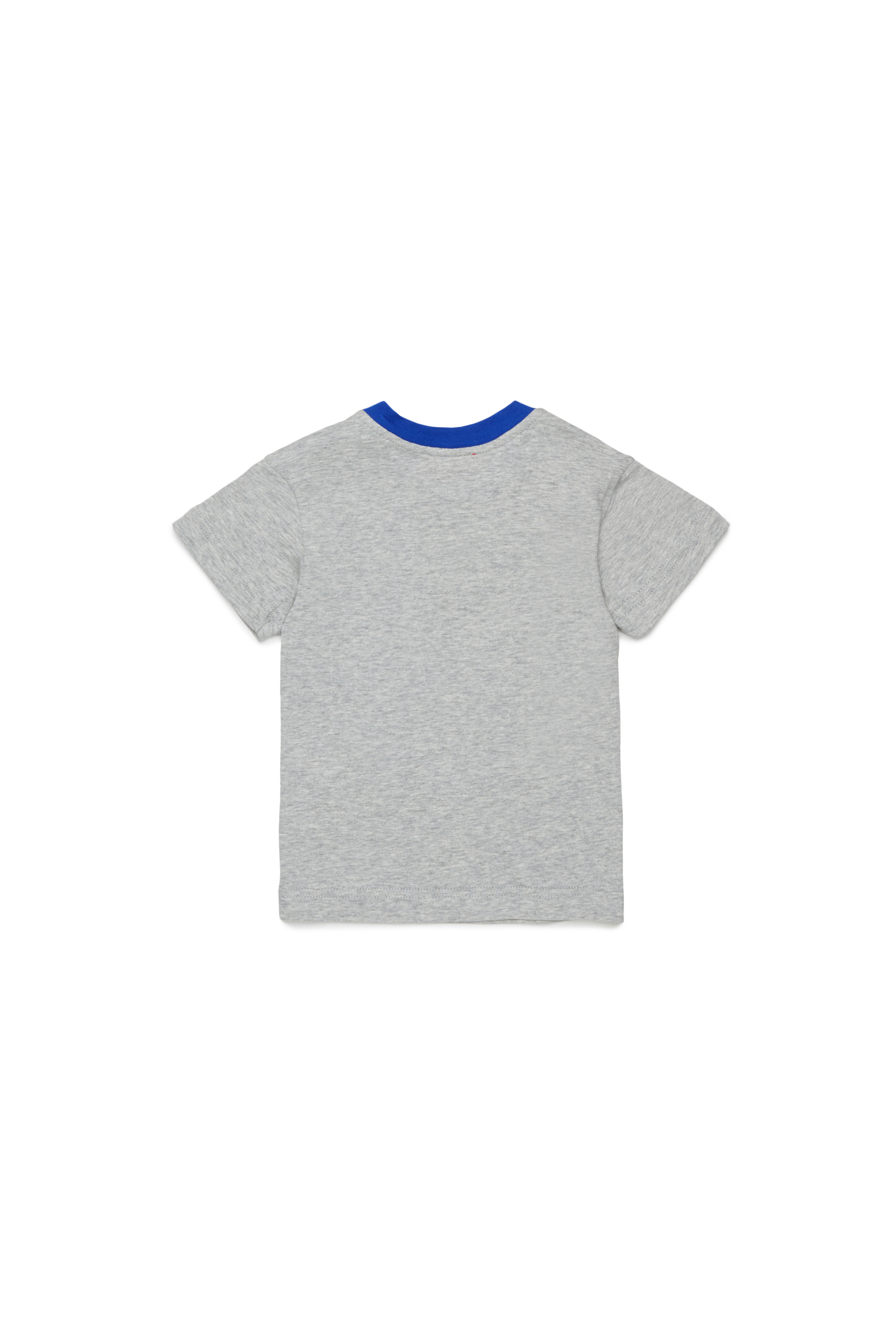 Diesel - TURSIB, T-shirt en coton avec logo r&eacute;tro imprim&eacute; Homme in Gris - 2