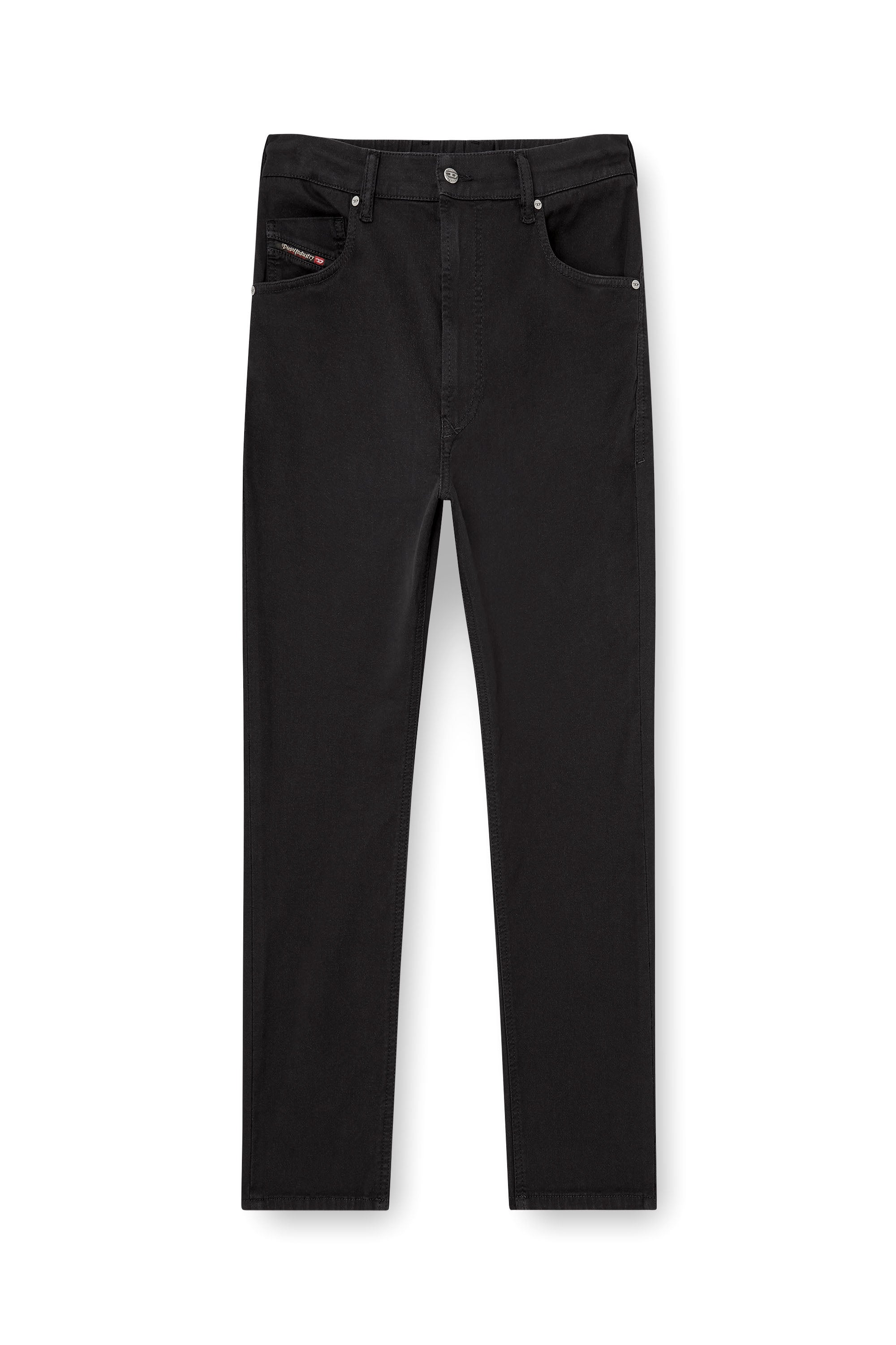 Diesel - Regular 2032 D-Krooley-BW Joggjeans&reg; 068NH Uomo, Nero/Grigio scuro - Image 3