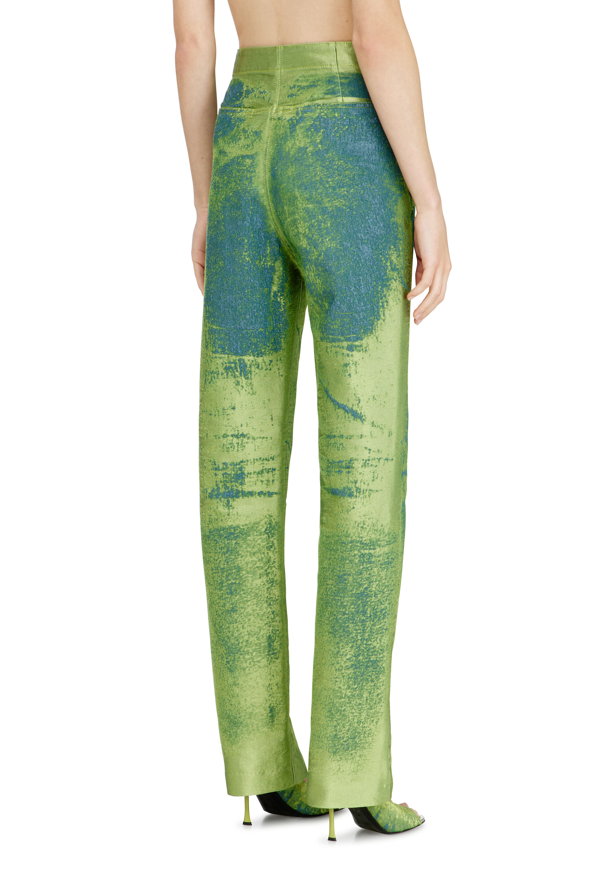 Diesel - Slim Jeans D-DRELIAN 0EFDK Femme, Vert - Image 4
