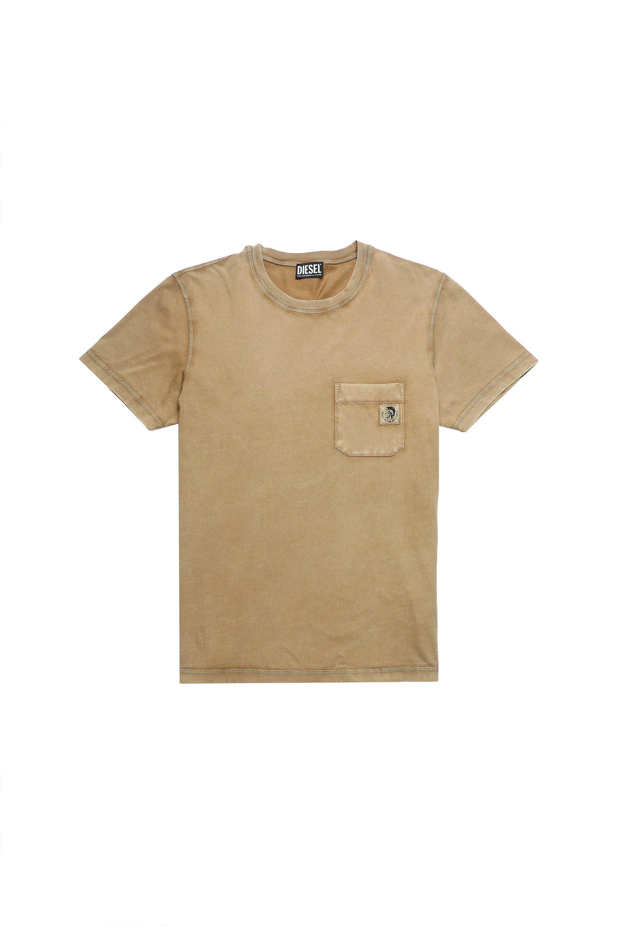 T-WORKY-MOHI-B1, Armeegrün - T-Shirts