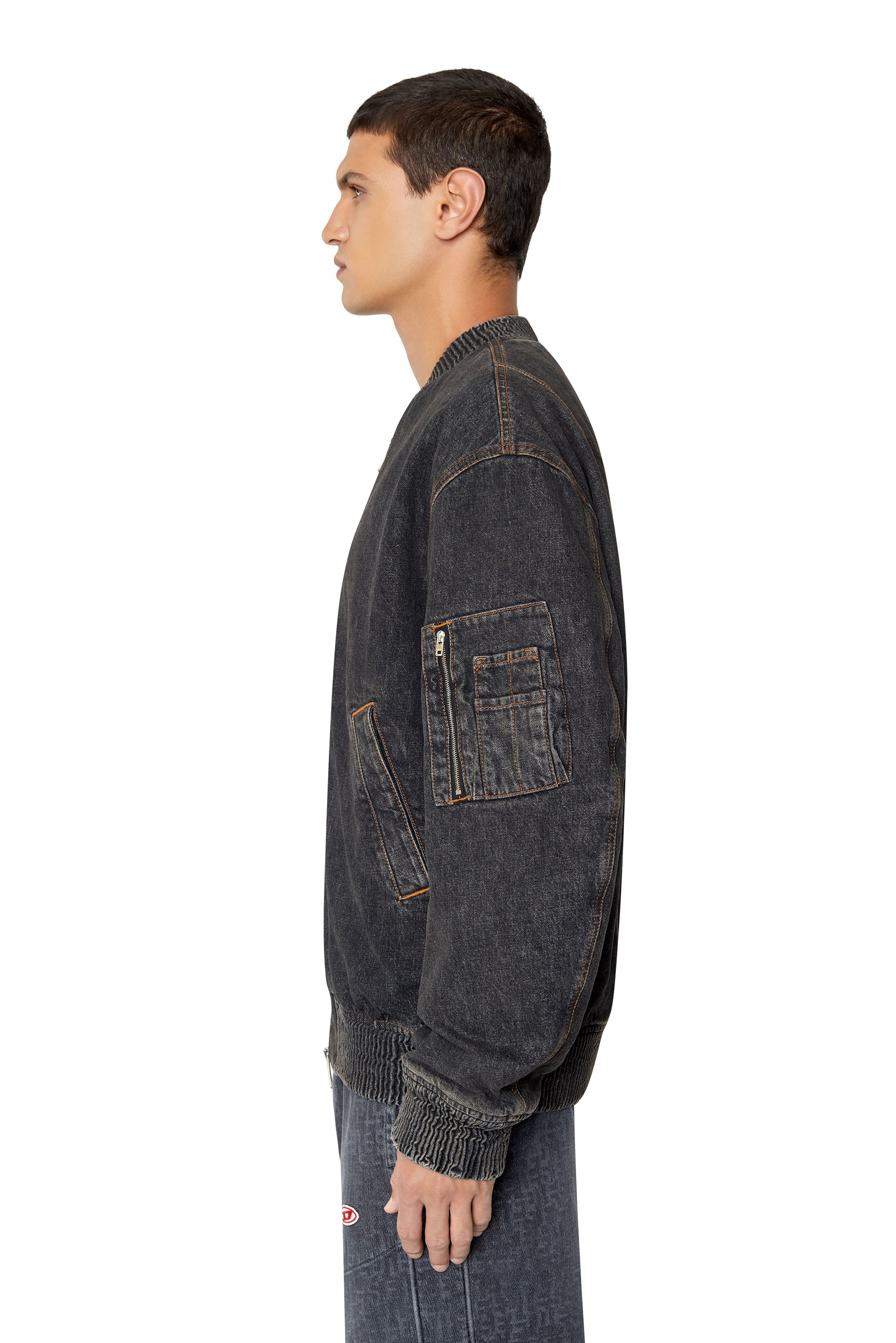 Diesel - D-WELTIK, Noir/Gris foncé - Image 6