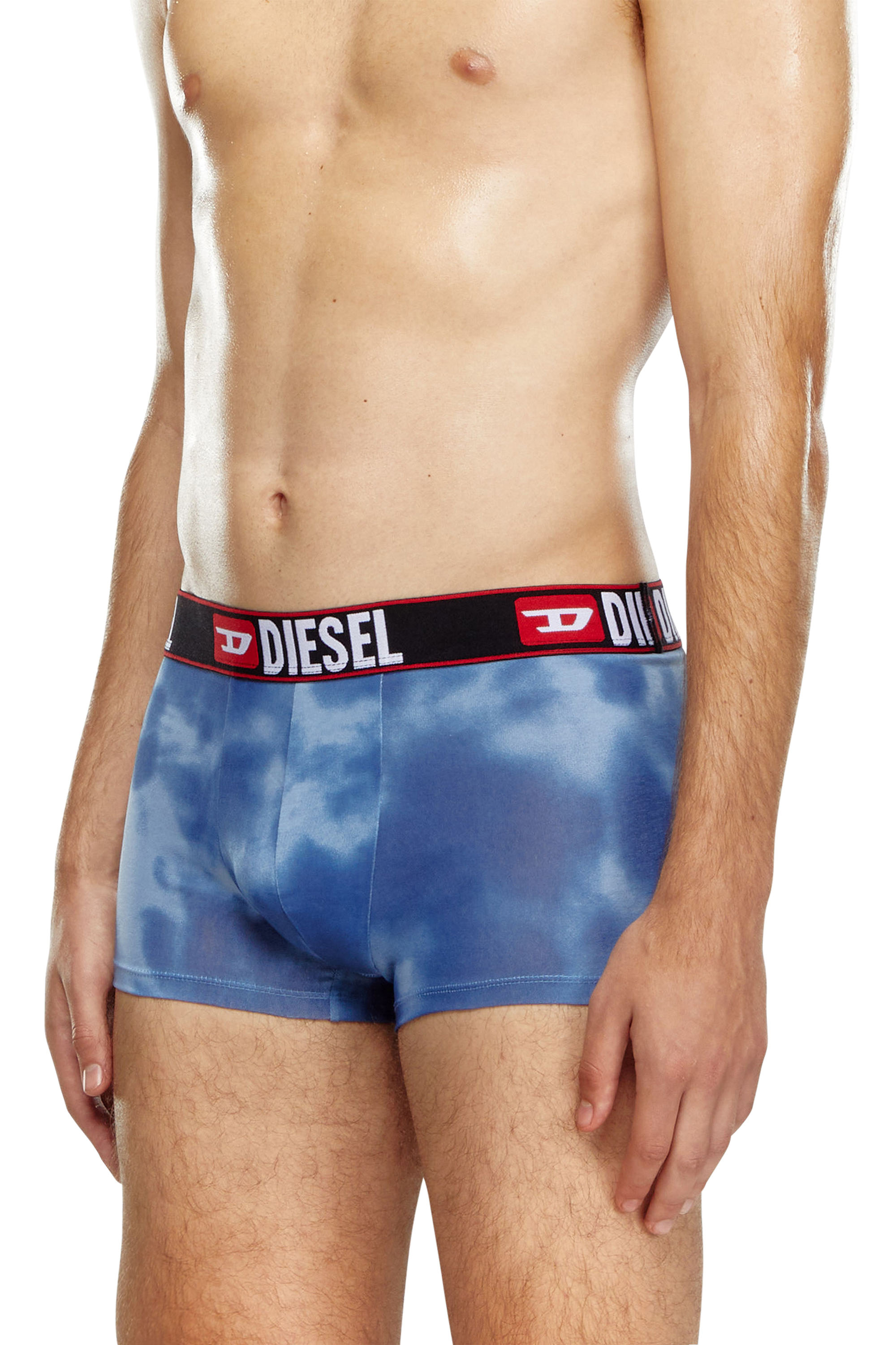 Diesel - UMBX-DAMIEN, Herren Retropants mit Wolken-Print in Dunkelblau - 2