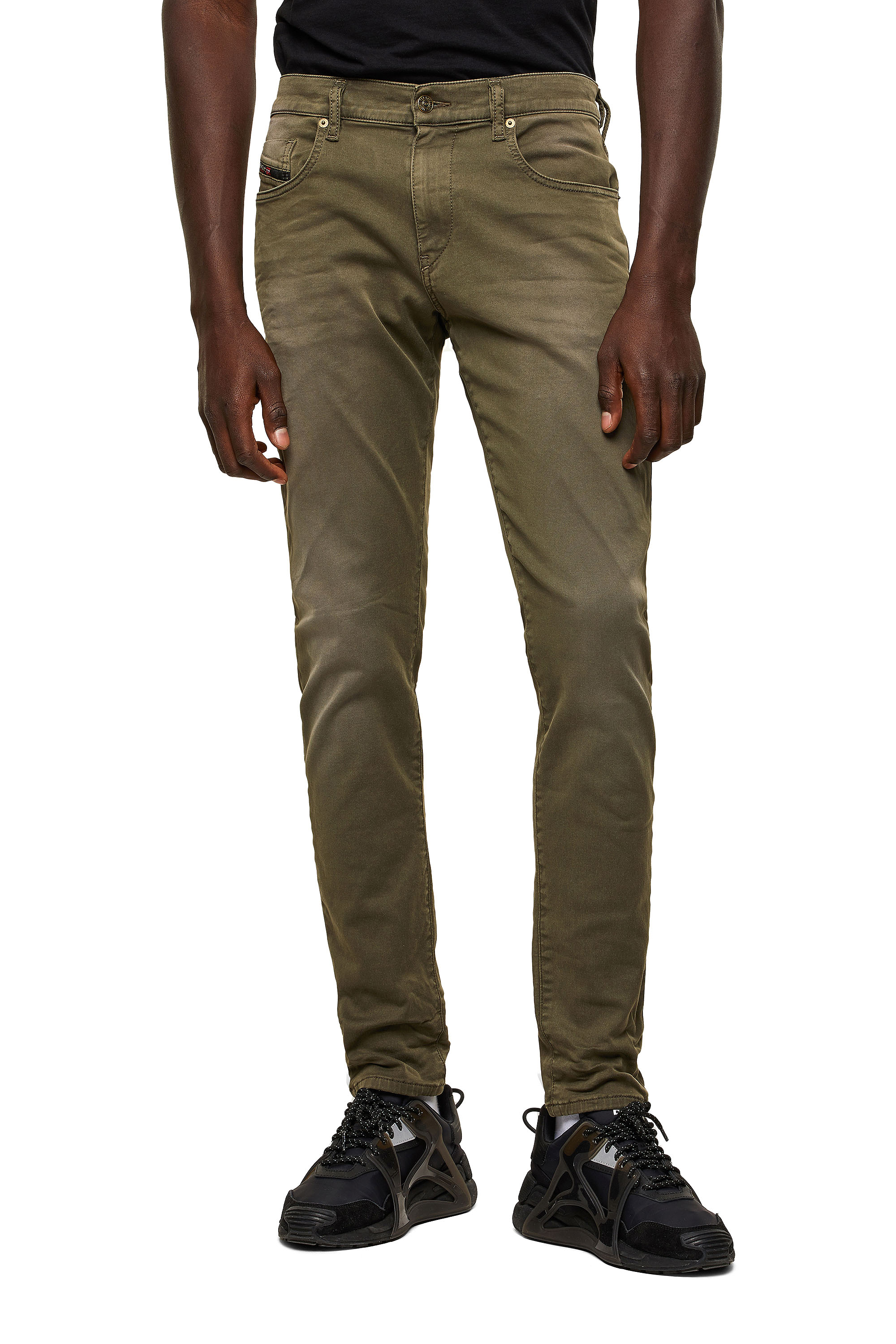 D-Strukt JoggJeans® 0670M, Armeegrün - Jeans