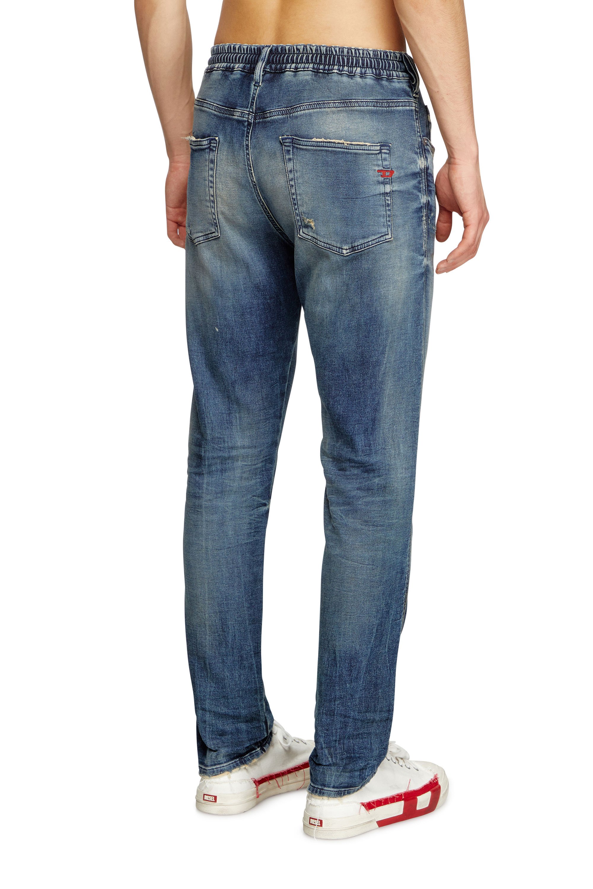 Diesel - Slim 2060 D-Strukt Joggjeans® 068PN Uomo, Blu medio - Image 4