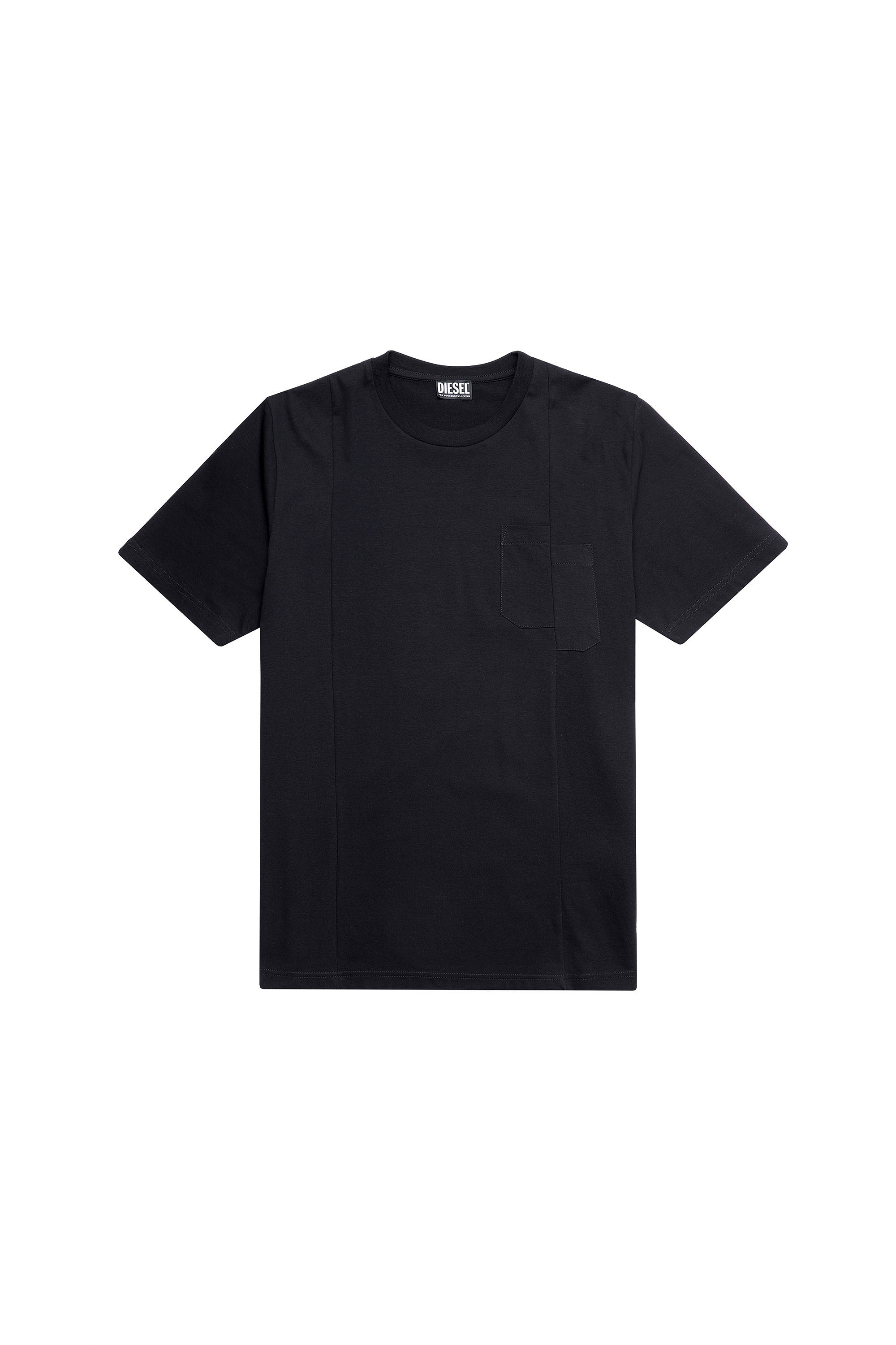 T-RISEN-B1, Schwarz - T-Shirts