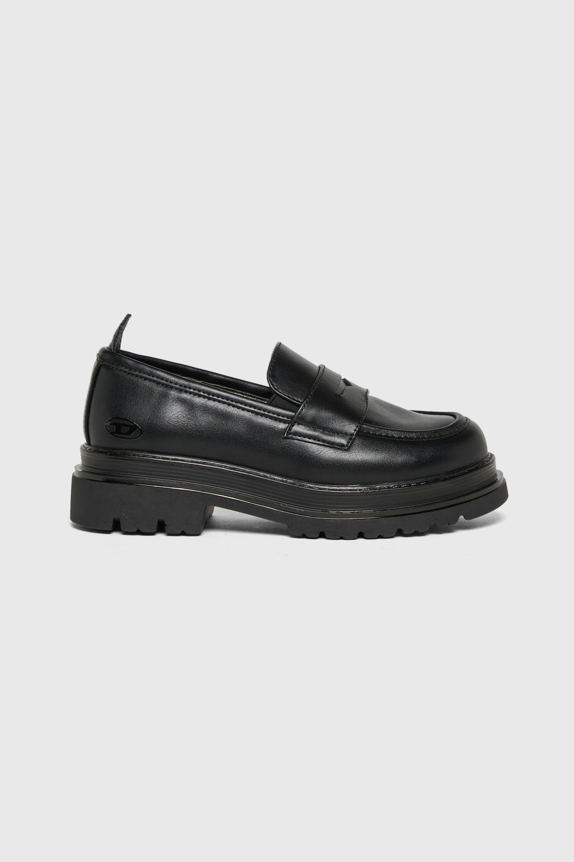 Diesel - D-SLAWEU, D-Slaweu - Mocassini con suola carrarmato Unisex in Nero - 1