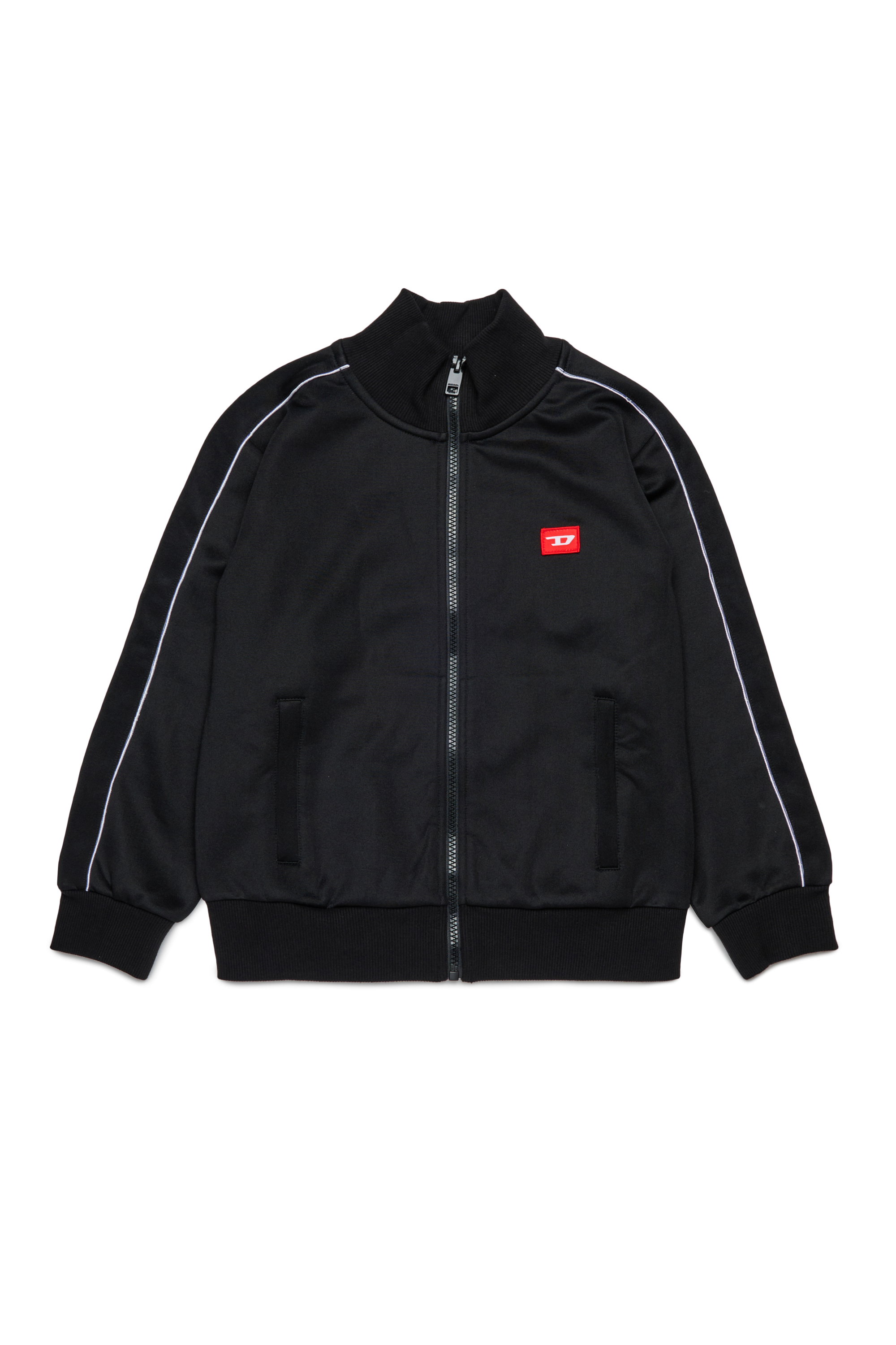 Diesel - SLOCKD, Felpa con zip Uomo in Nero - 1