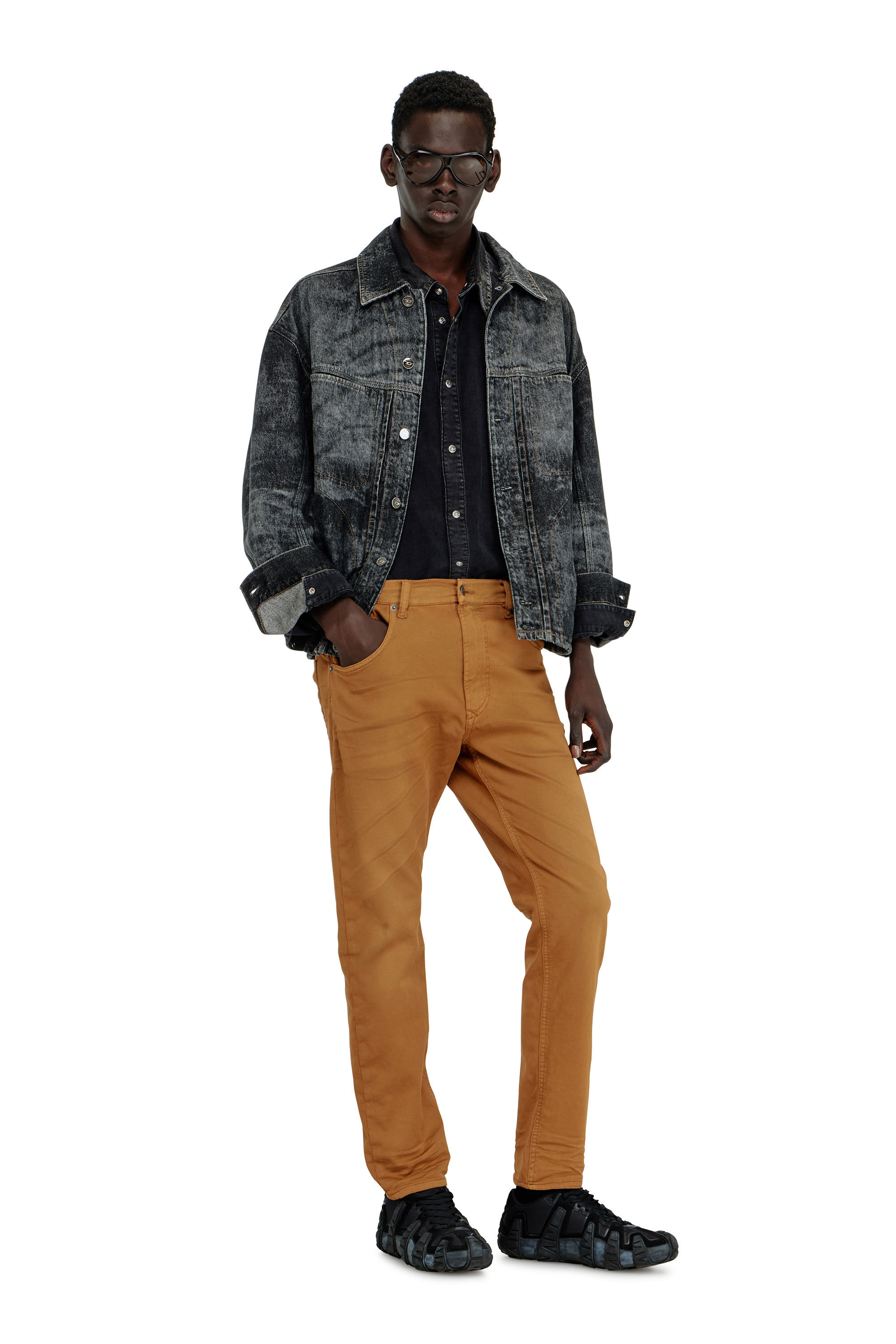 Diesel - Herren Regular 2032 D-Krooley-BW Joggjeans&reg; 0670M, Camel - 1