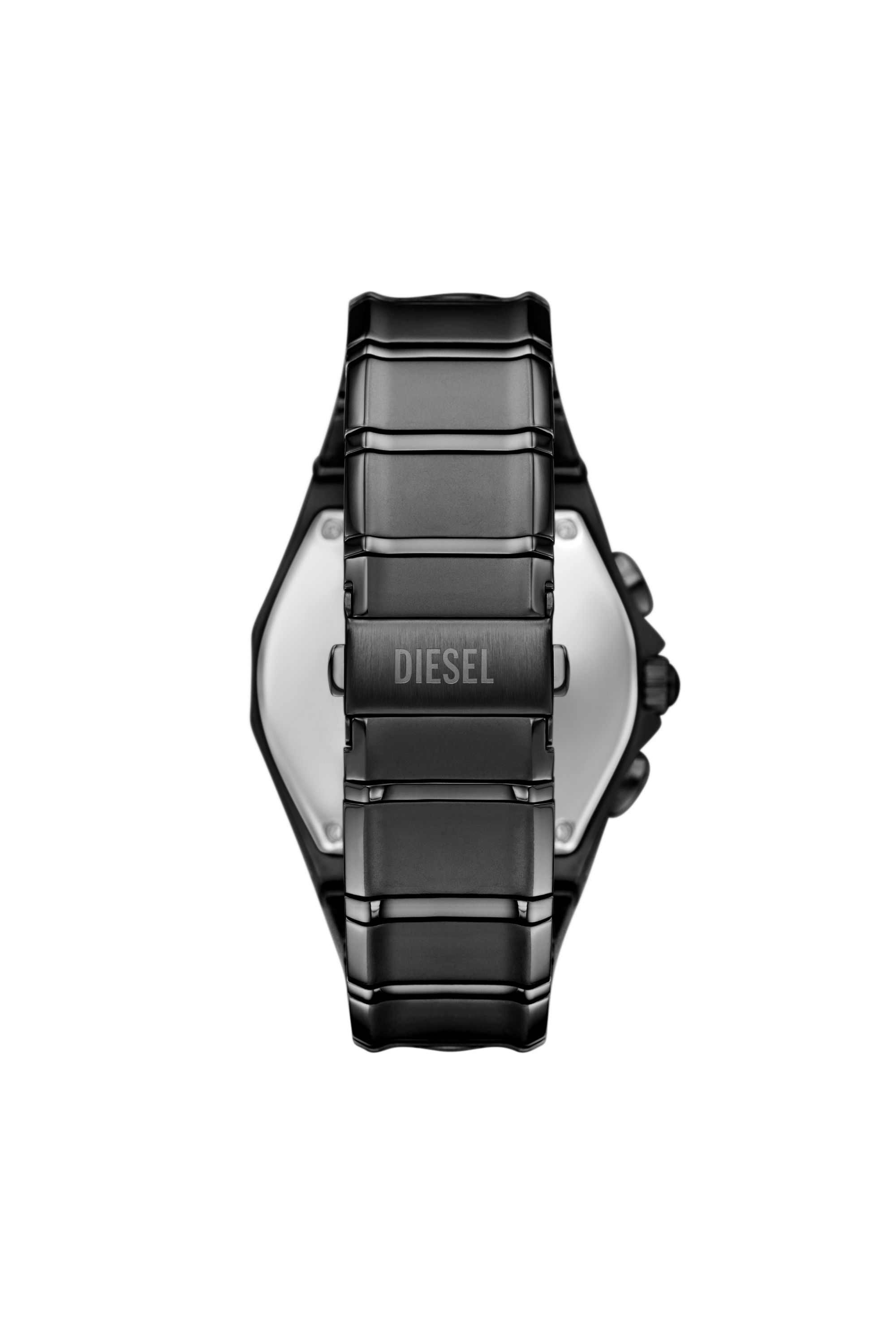Diesel - DZ4696 WATCH, Montre D-Curve en acier inoxydable noir Homme in Noir - 2