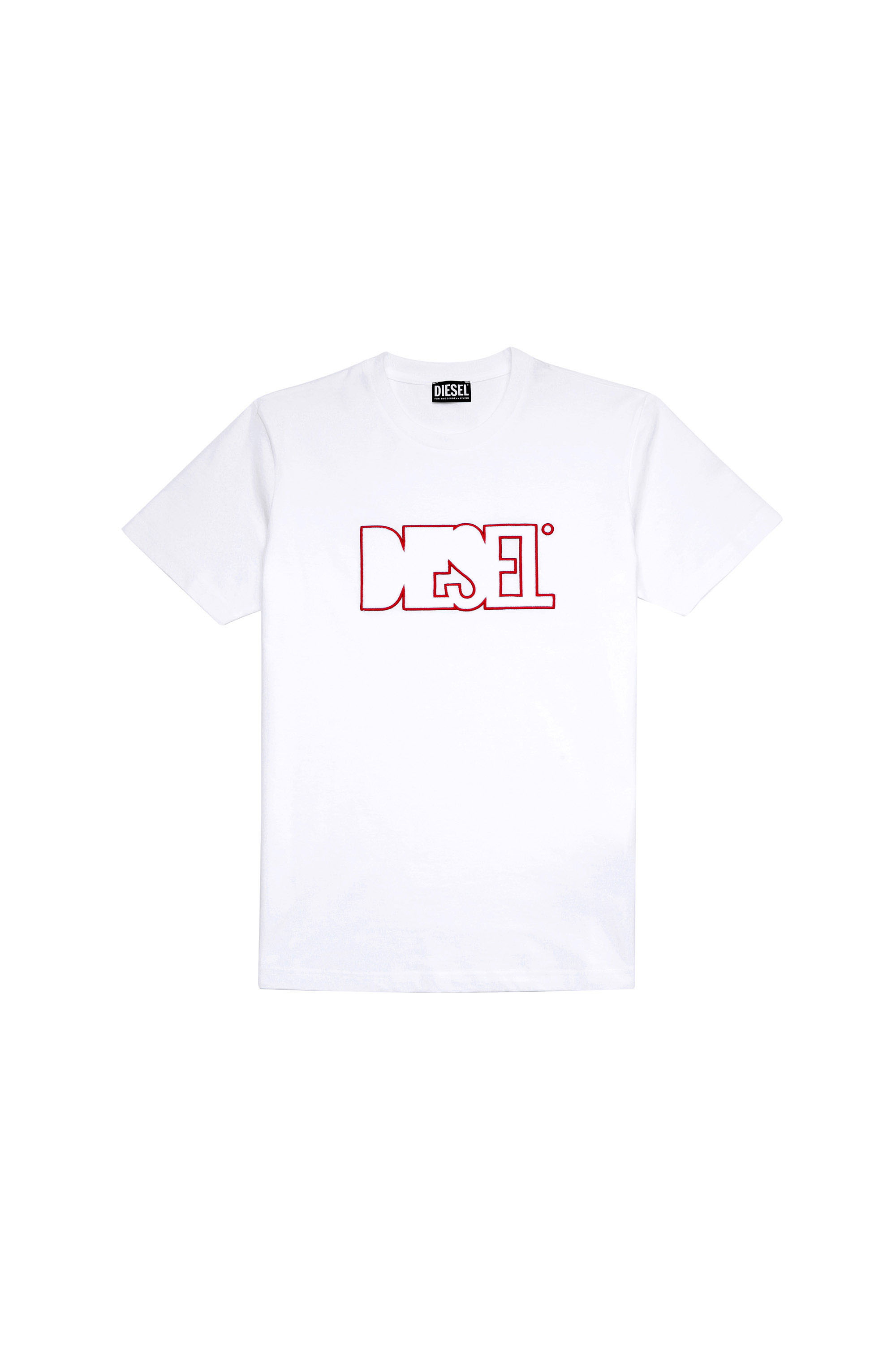 T-DIEGOS-B8, Rosso/Bianco - T-Shirts