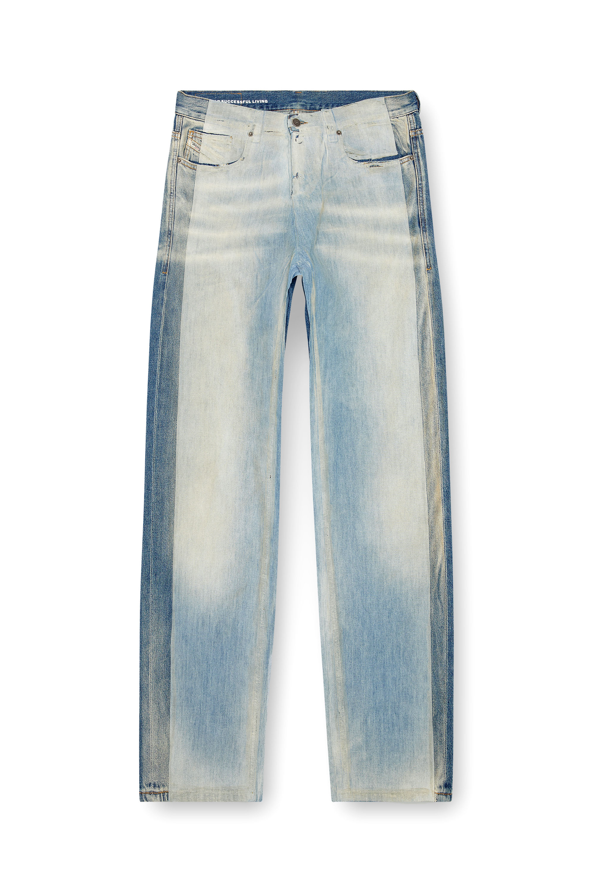 Diesel - Man Straight Jeans 2010 D-Macs 09K22, Medium blue - Image 5
