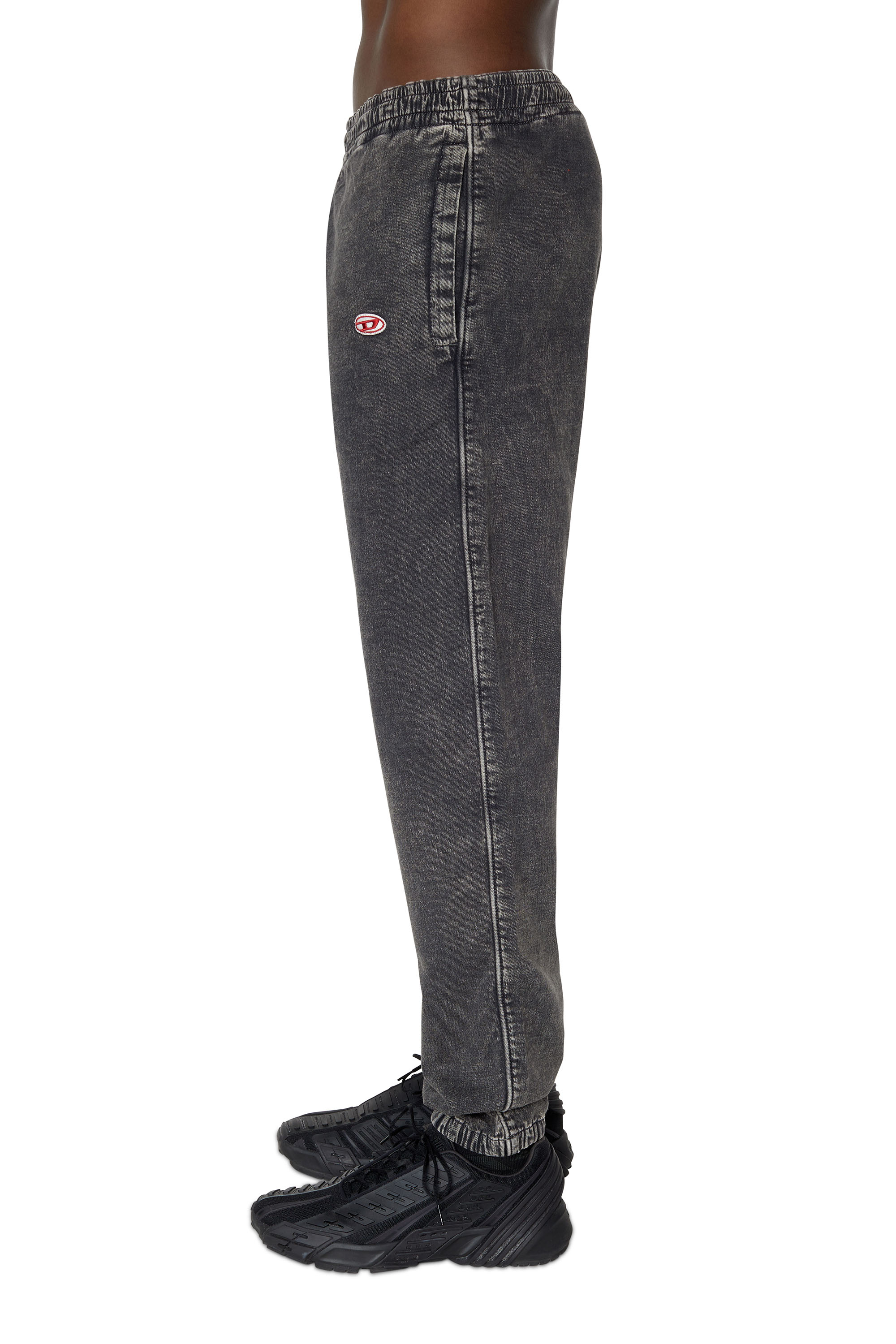 Diesel - D-Lab Track Denim 069ZF Tapered, Noir/Gris foncé - Image 4