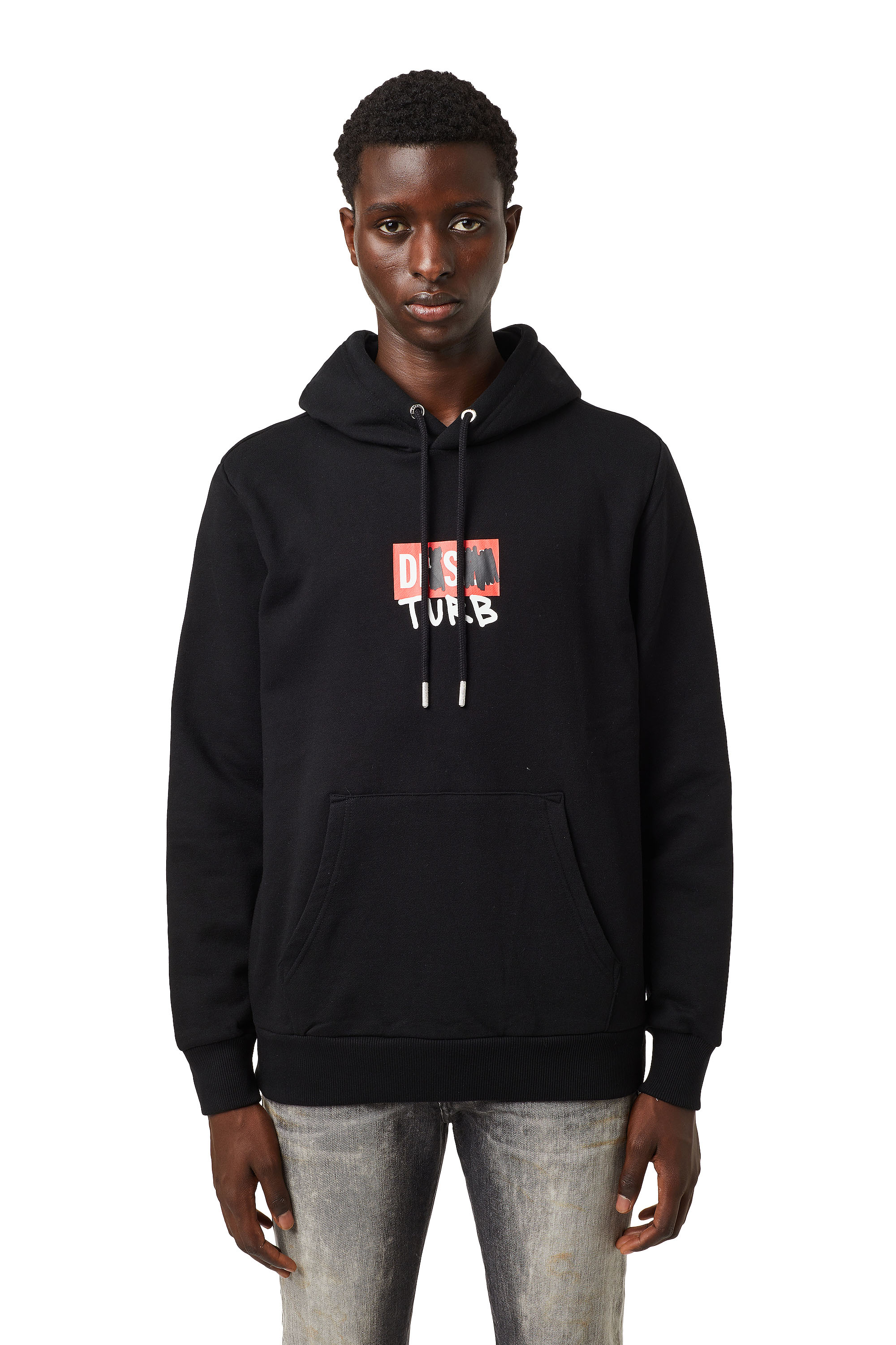 S-GIRK-HOOD-B8, Schwarz - Sweatshirts