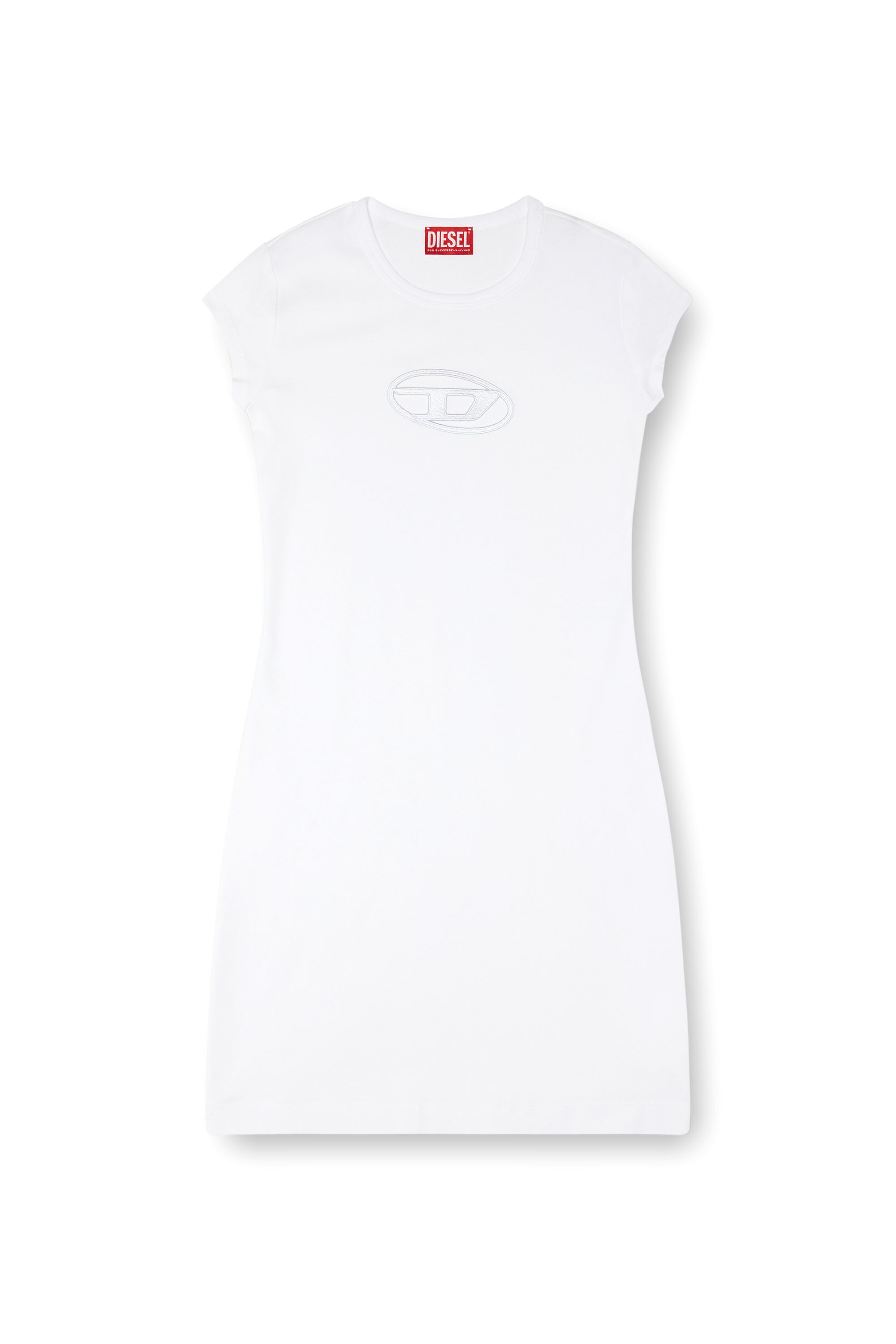 Diesel - D-ANGIEL, Woman Short dress in White - Image 4