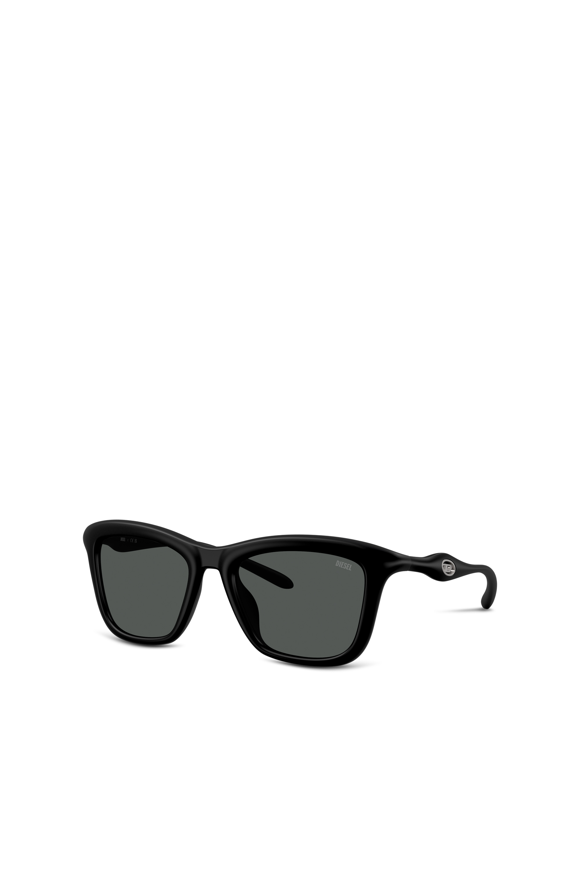 Diesel - 0DL3008U, Lunettes de soleil carrées Mixte in Noir - 4