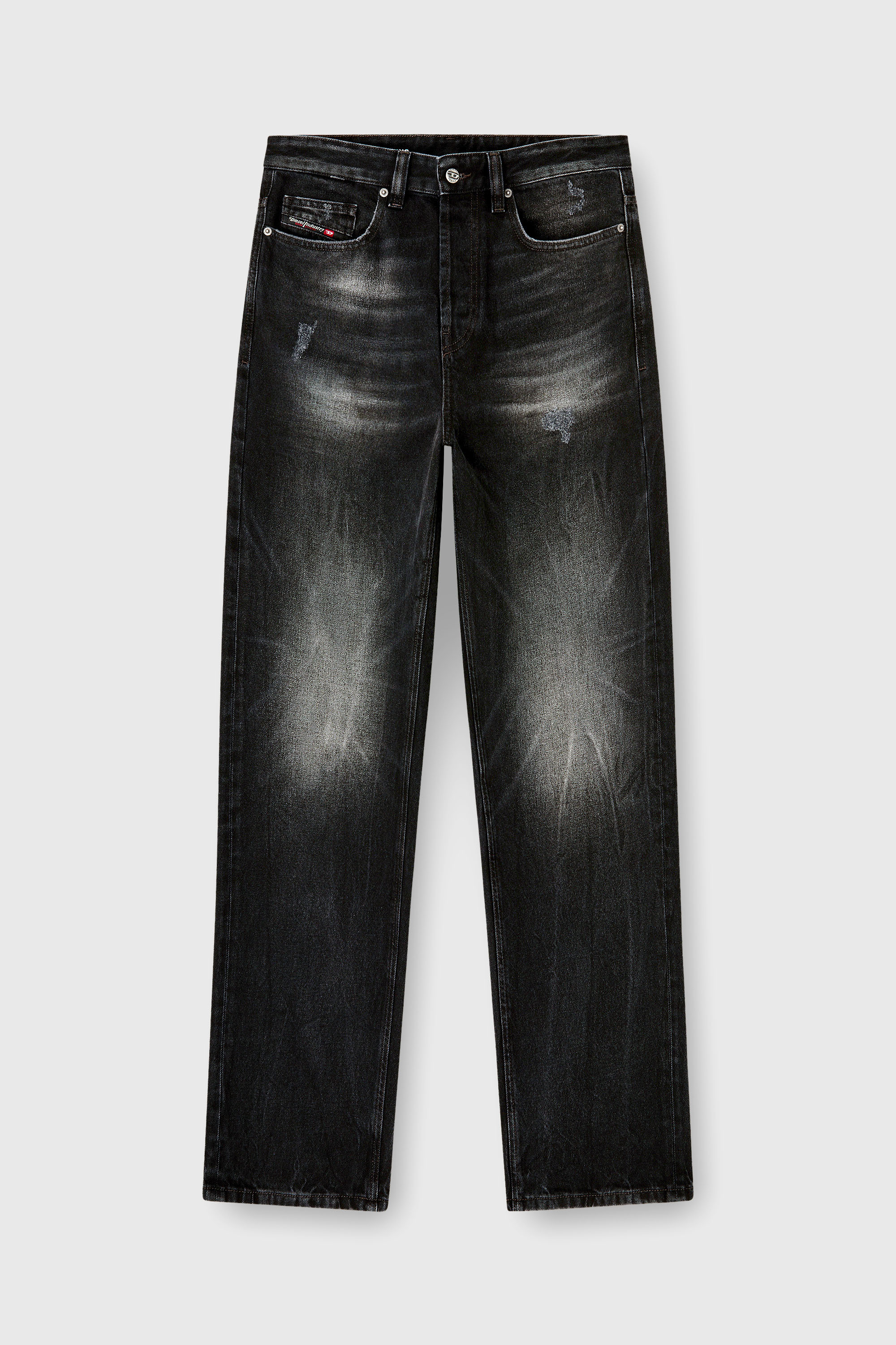 Diesel - Relaxed Jeans 2001 D-Macro 0BEBB Uomo, Nero - Image 6
