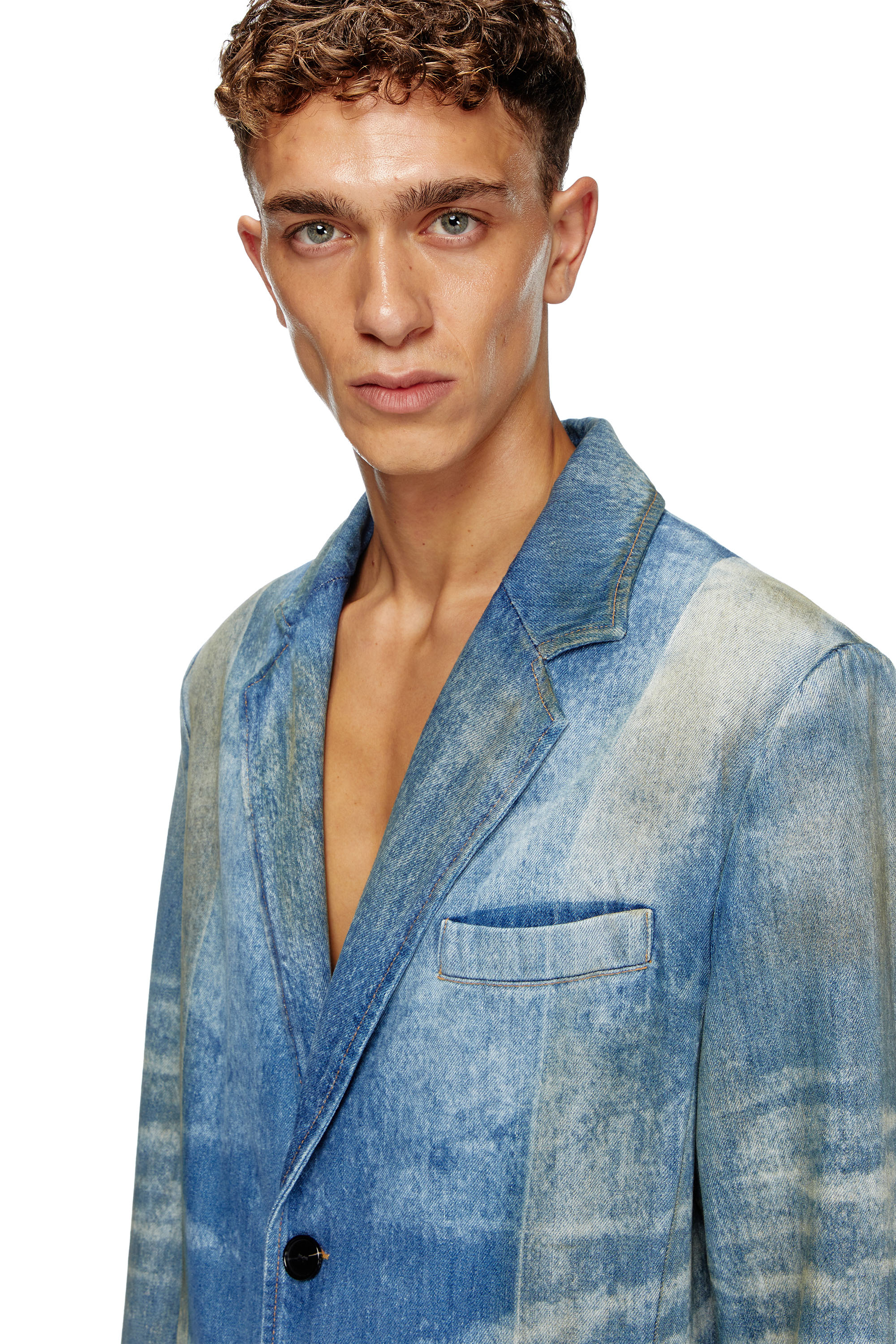 Diesel - D-BALZER-MID-FSF, Blu medio - Image 5