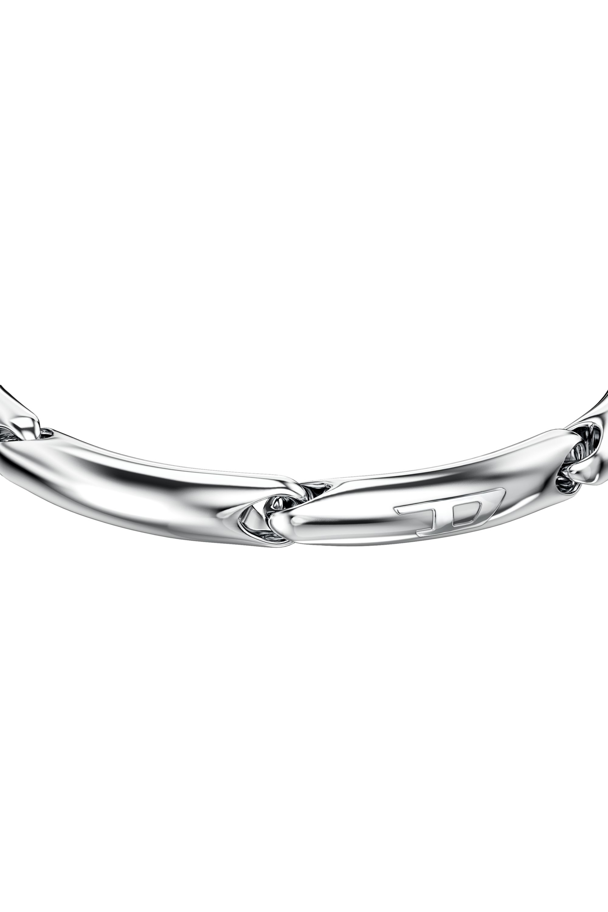 Diesel - DX1696040 JEWELLERY, Unisex Armband aus Edelstahl in Silber - 3