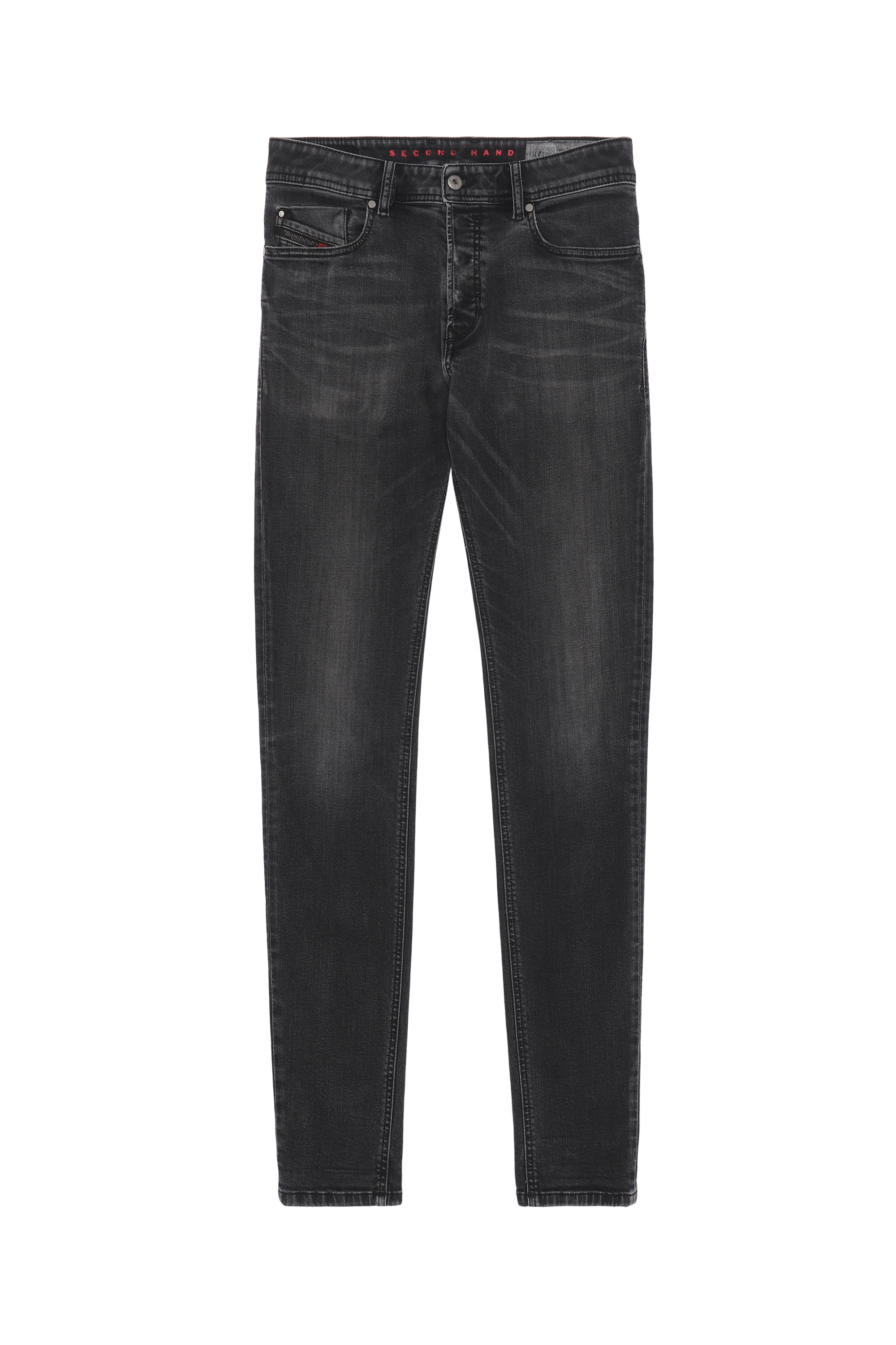 Diesel - TROXER, Herren Diesel Herren - Jeans Schwarz/Dunkelgrau in Schwarz/Dunkelgrau - 1