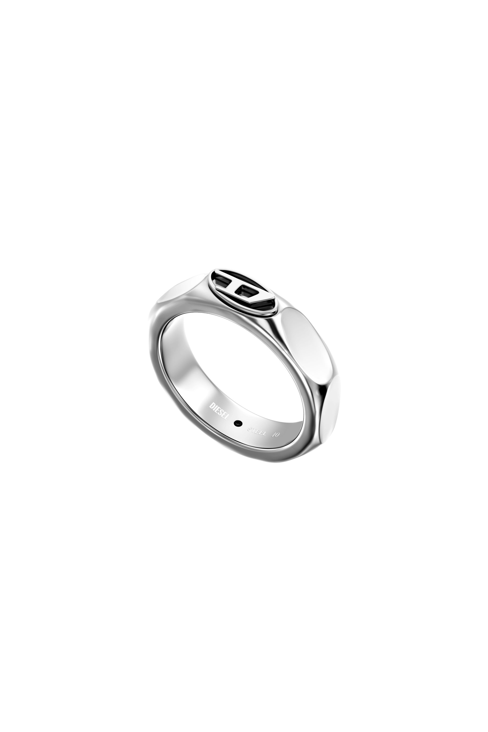 Diesel - DX1693040 JEWELLERY, Unisex Edelstahl-Ring in Silber - 1