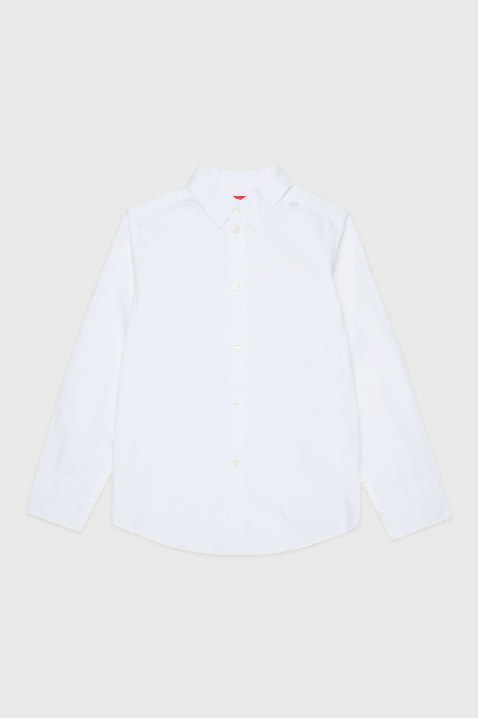 Diesel - CSTAN, Chemise en coton Homme in Blanc - 1