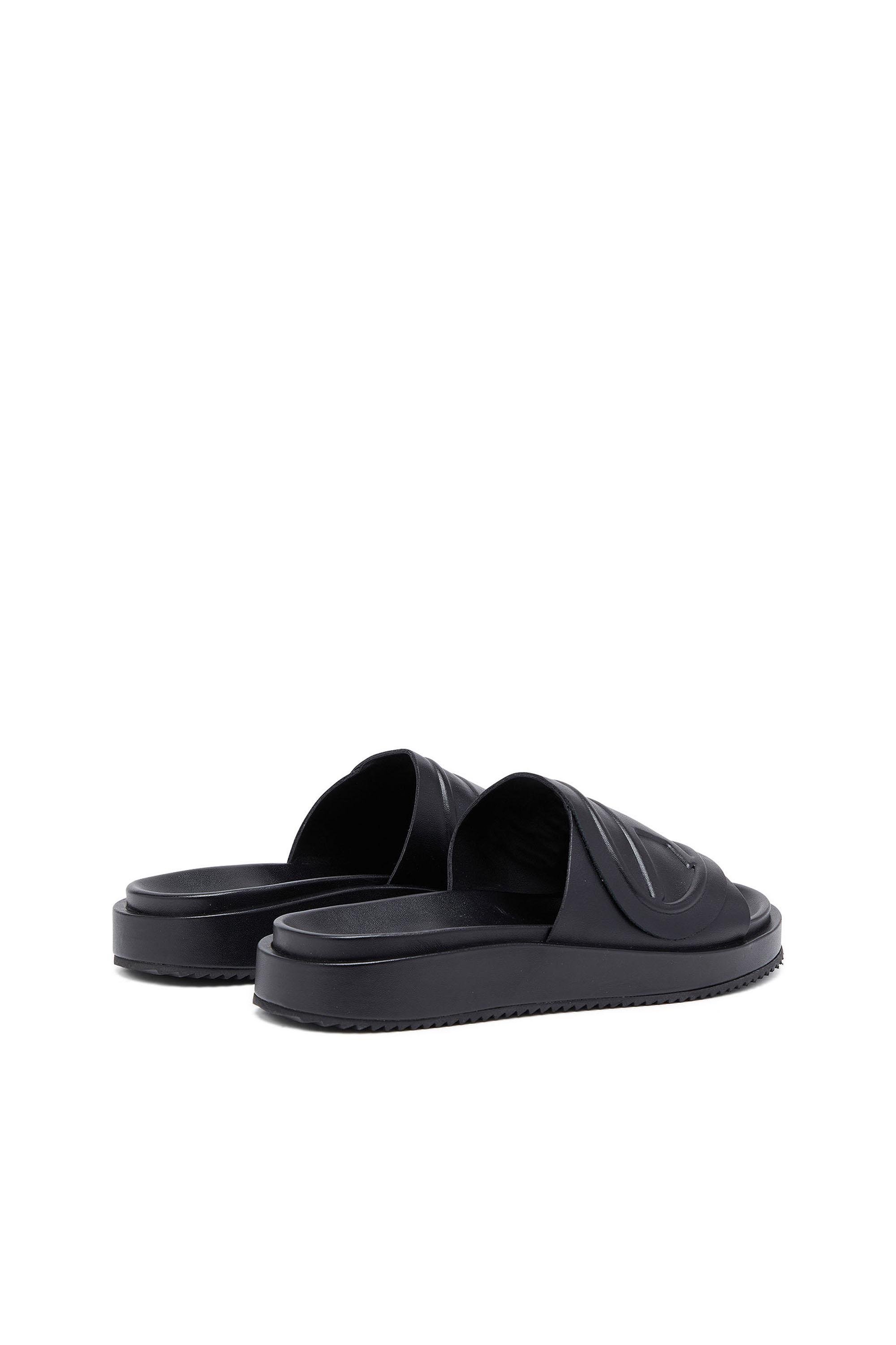 Diesel - SA-SLIDE D OVAL W, Sa-Slide D-Slide con fascia Oval D Donna in Nero - 3