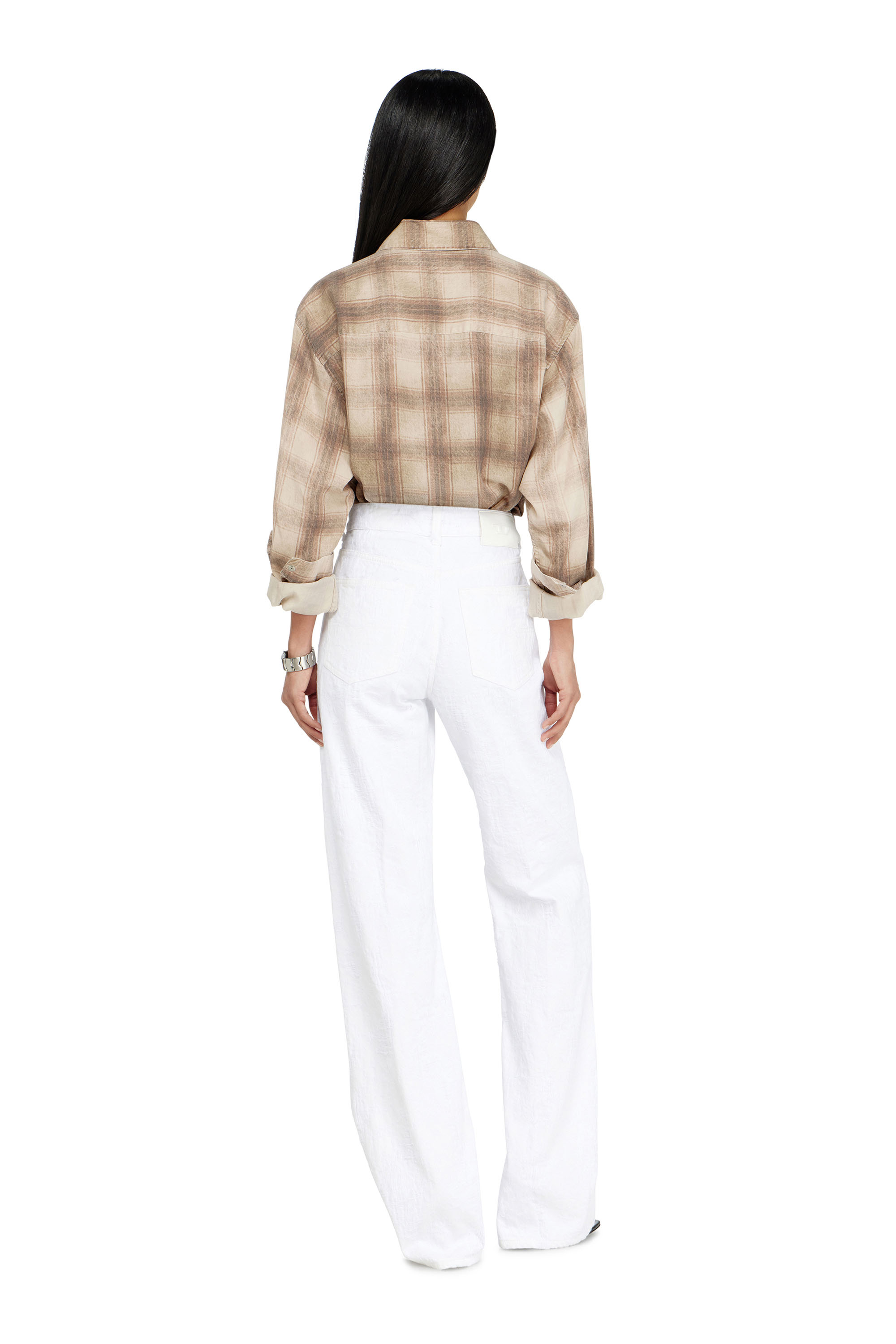 Diesel - Regular Jeans 1971 D-Sent 007EX Femme, Blanc - Image 3
