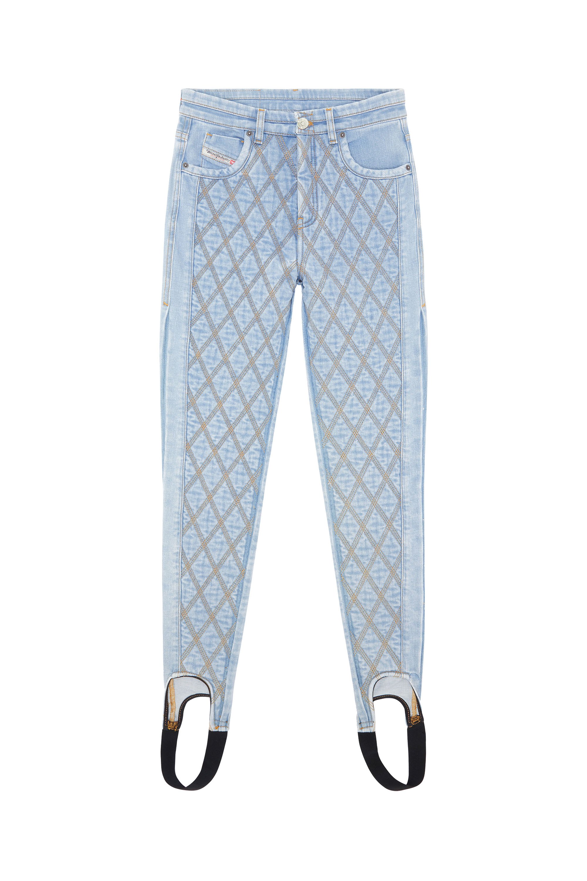 Diesel - D-Duct 0ELAQ Super skinny Jeans, Blu Chiaro - Image 6