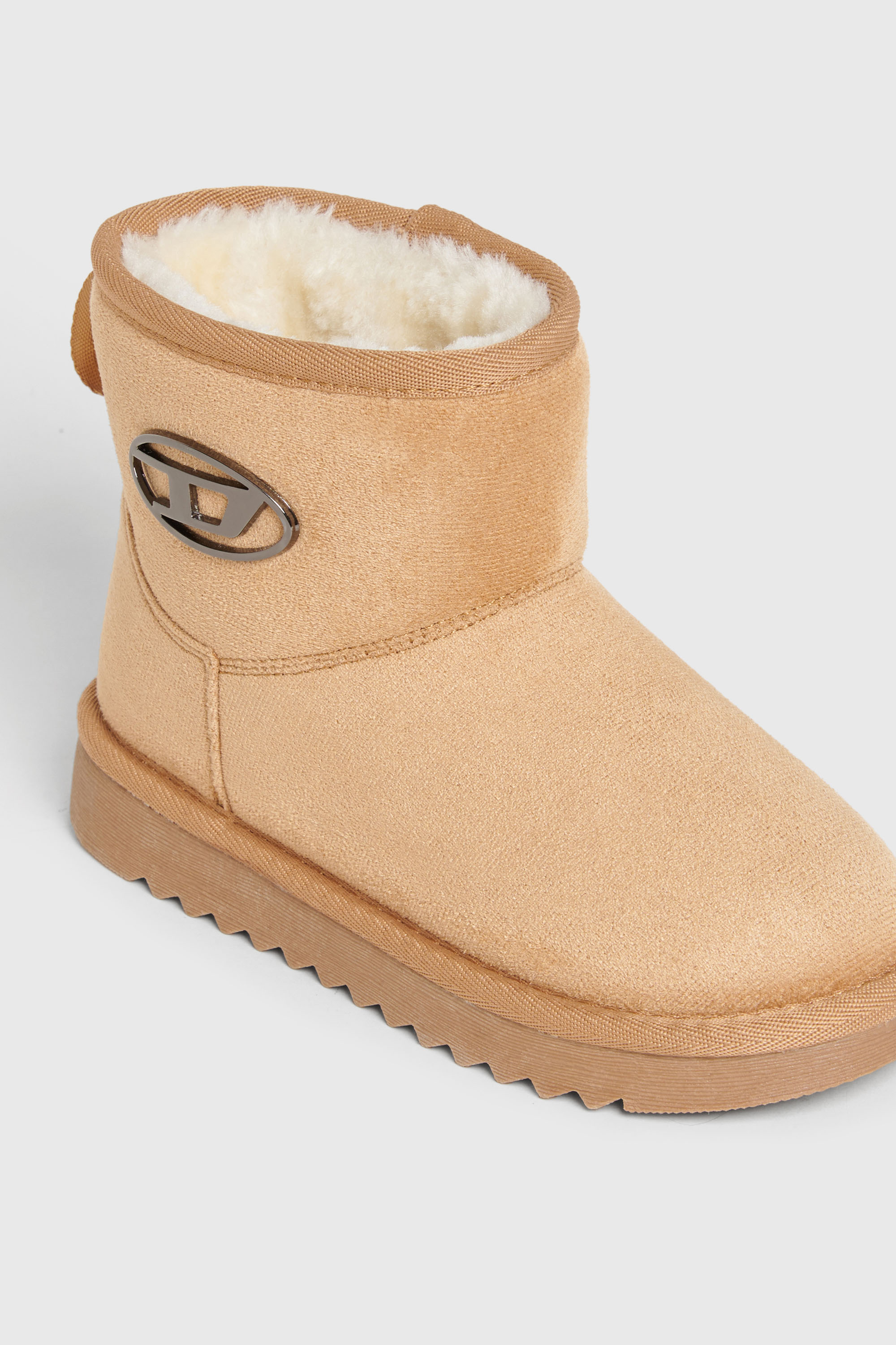 Diesel - D-DAATEN, D-Daaten - Stivali con fodera pelliccia Unisex in Marrone - 4