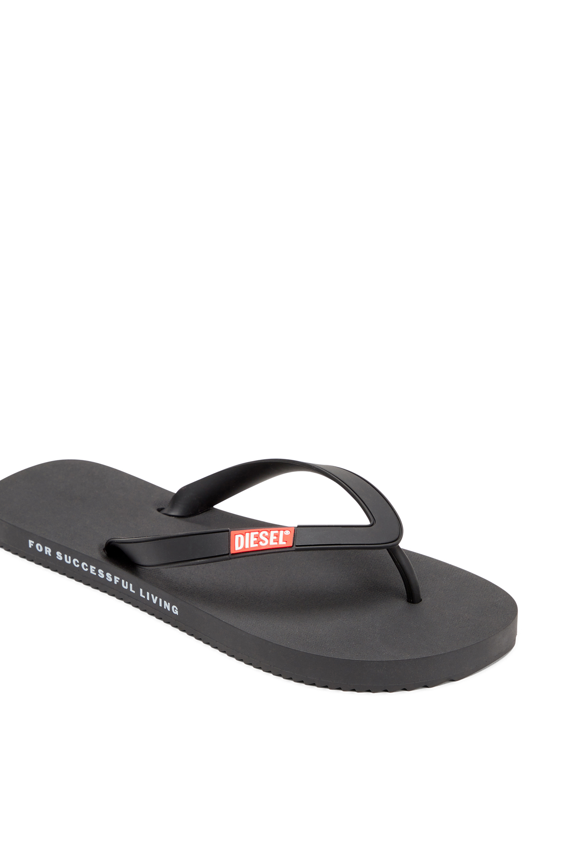 SA-RIO, Schwarz Diesel - SA-RIO, Herren Sa-Rio-Flip-Flops aus Gummi in Schwarz - 6