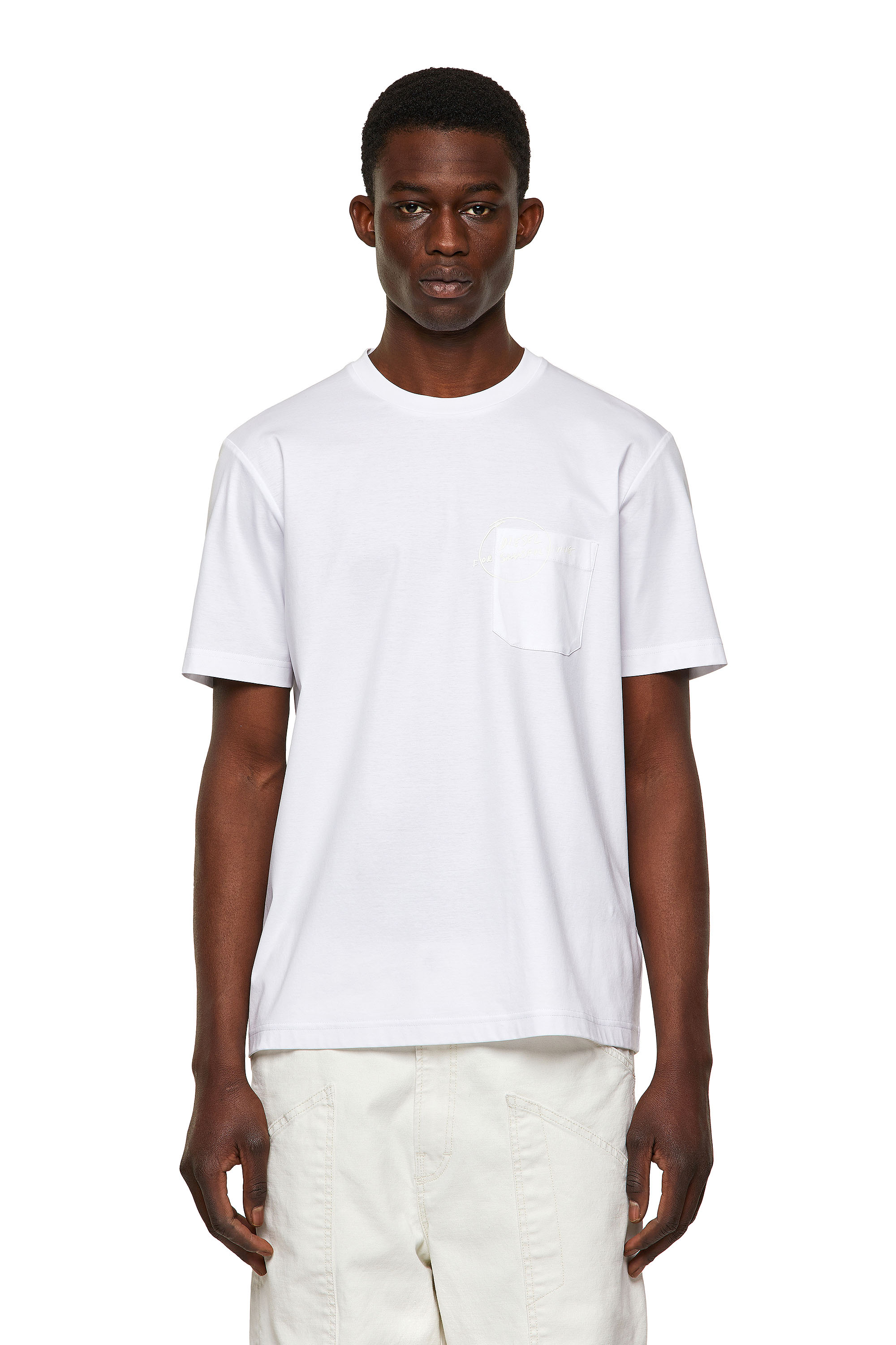 T-JUST-WORKY, White - T-Shirts