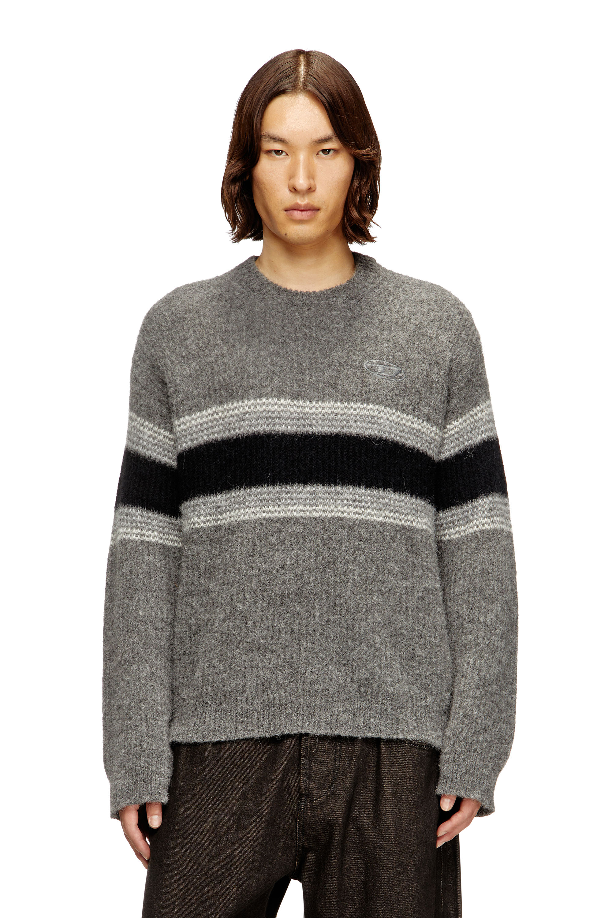 Diesel - K-SOREN, Maglia a righe in misto alpaca Uomo in Multicolor - 3