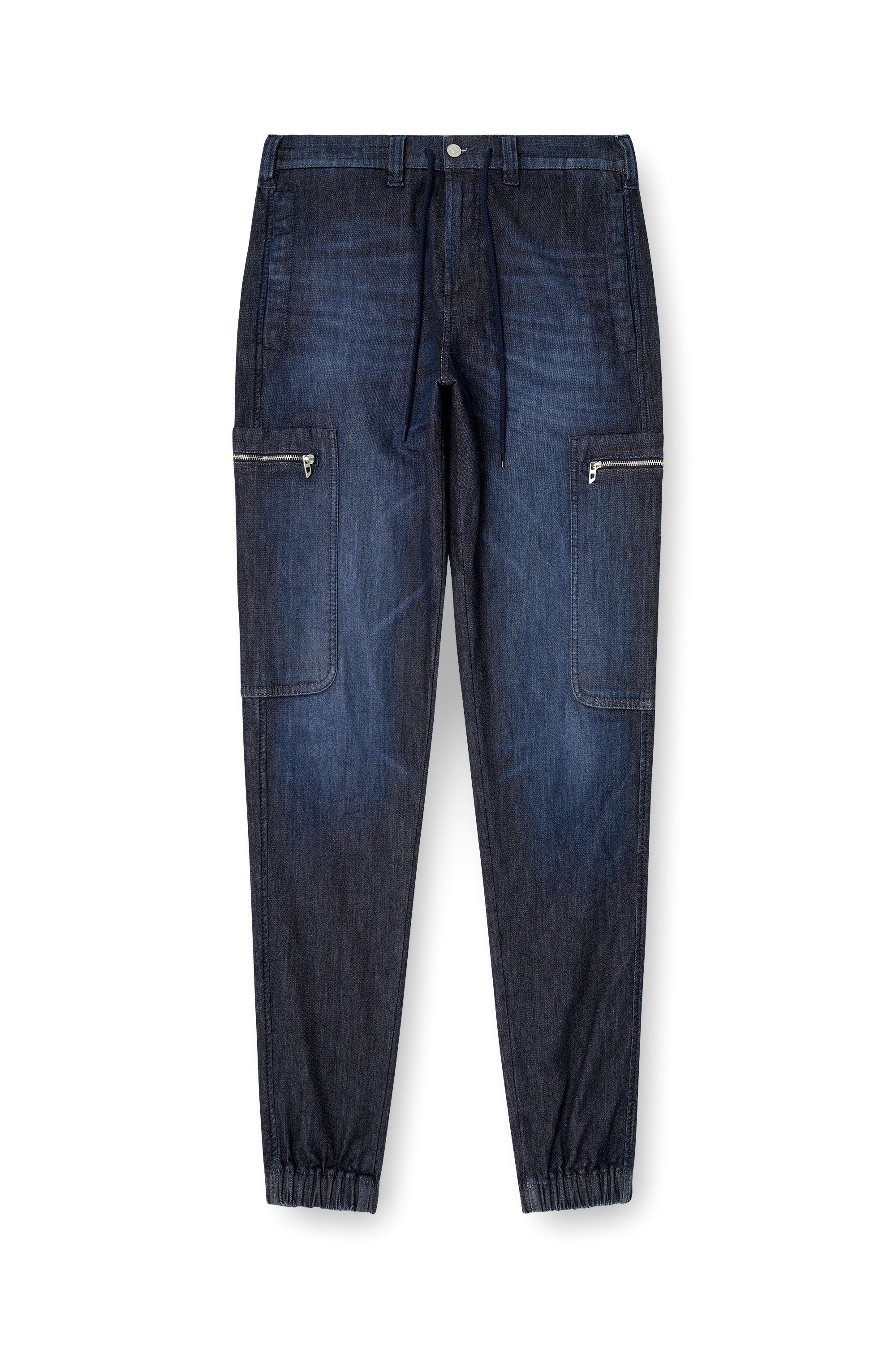 Diesel - Slim D-Lab JoggJeans® 09L11 Mixte, Bleu Foncé - Image 3