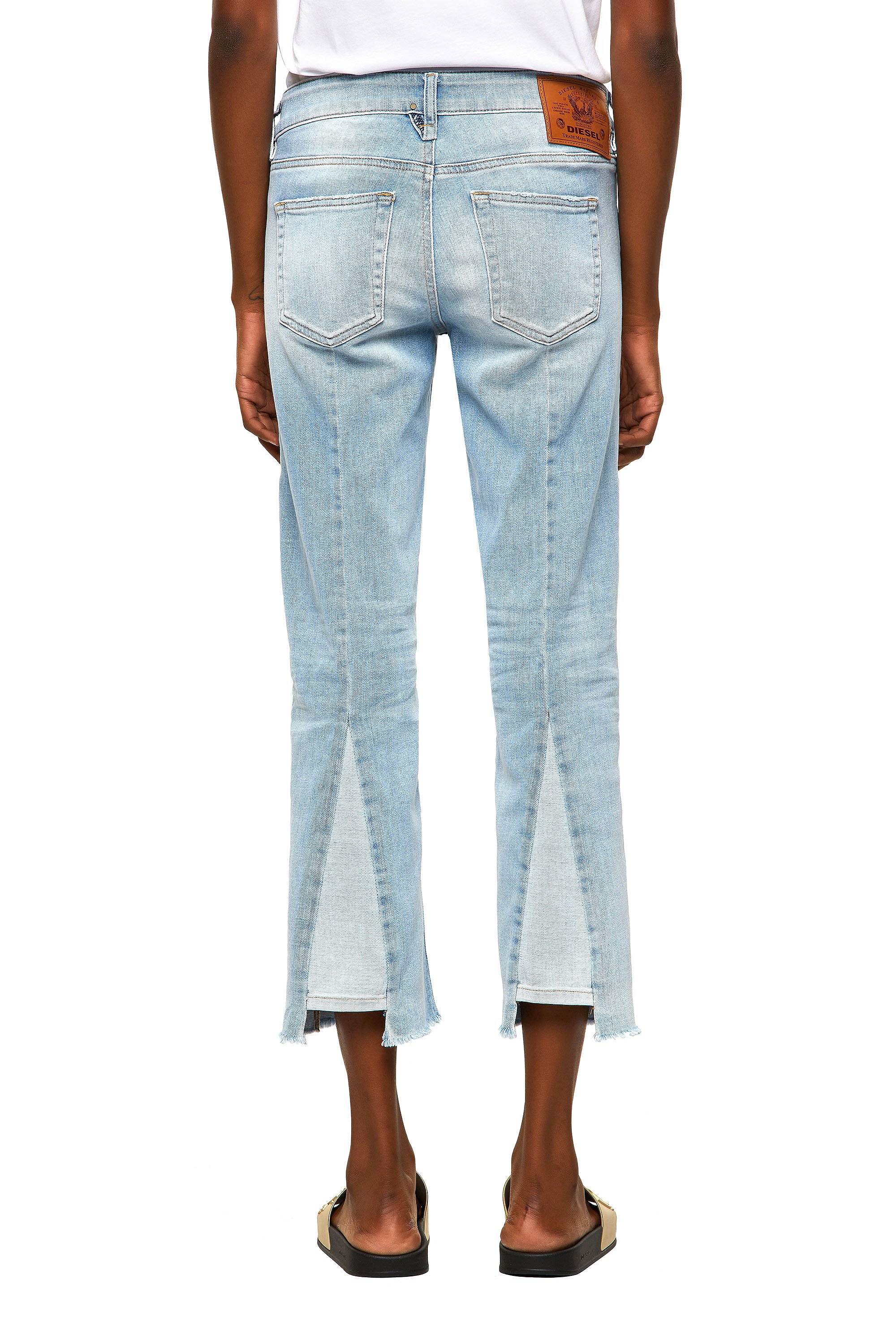 Diesel - 1969 D-EBBEY 009ZZ Bootcut and Flare Jeans, Light Blue - Image 2