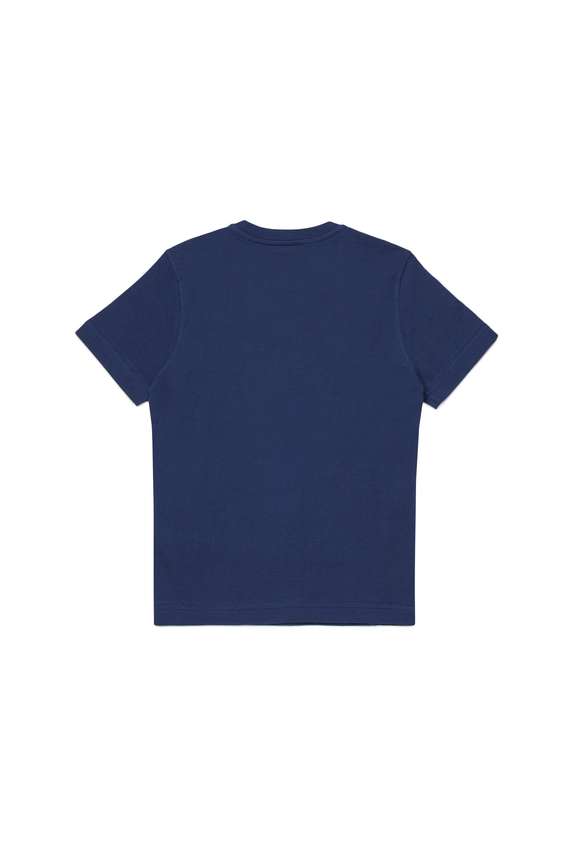 Diesel - TADJUSTK14, T-shirt en coton avec logo imprimé Homme in Bleu - 2