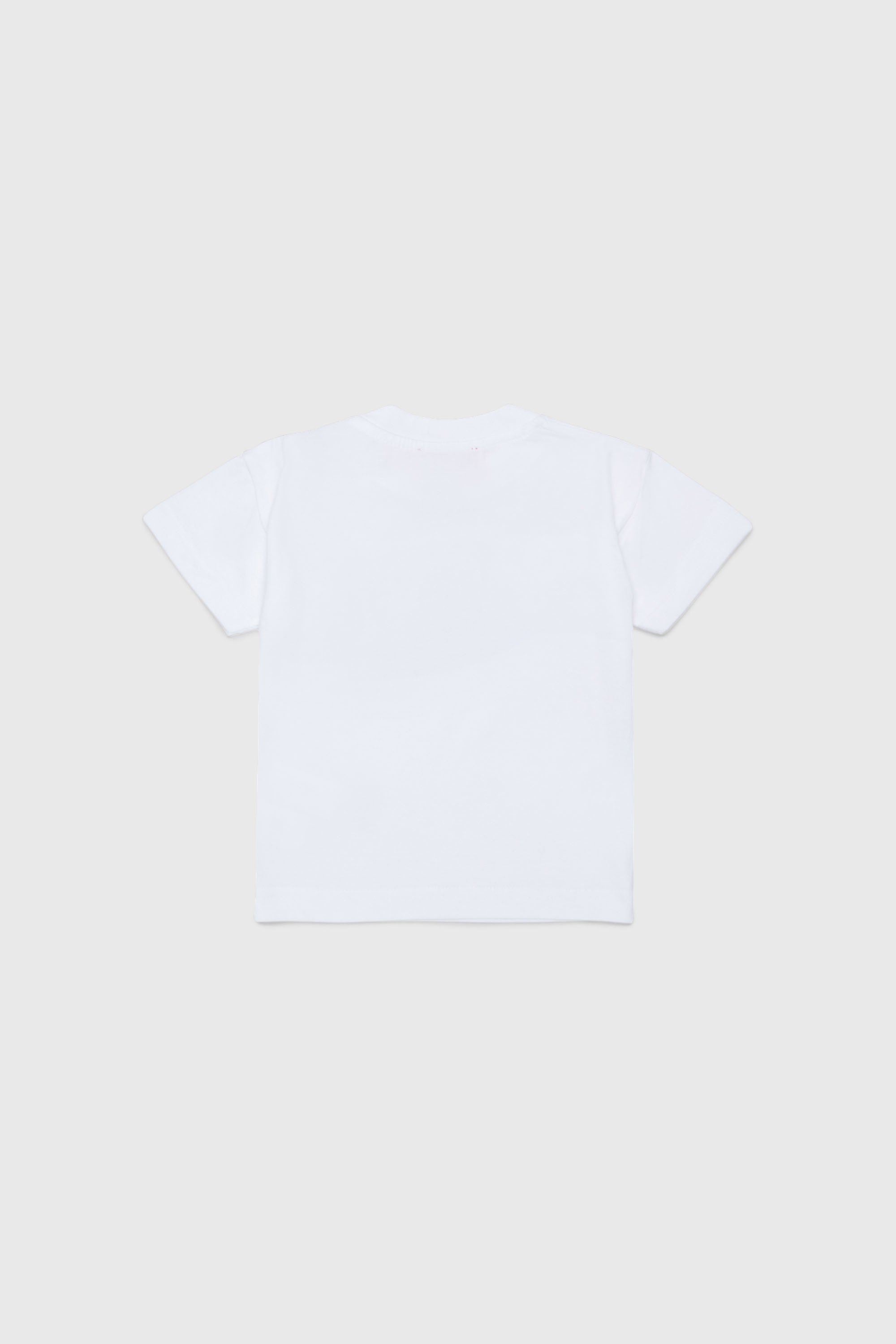 Diesel - TDSELB, T-shirt en coton avec imprim&eacute; logo Mixte in Blanc - 2