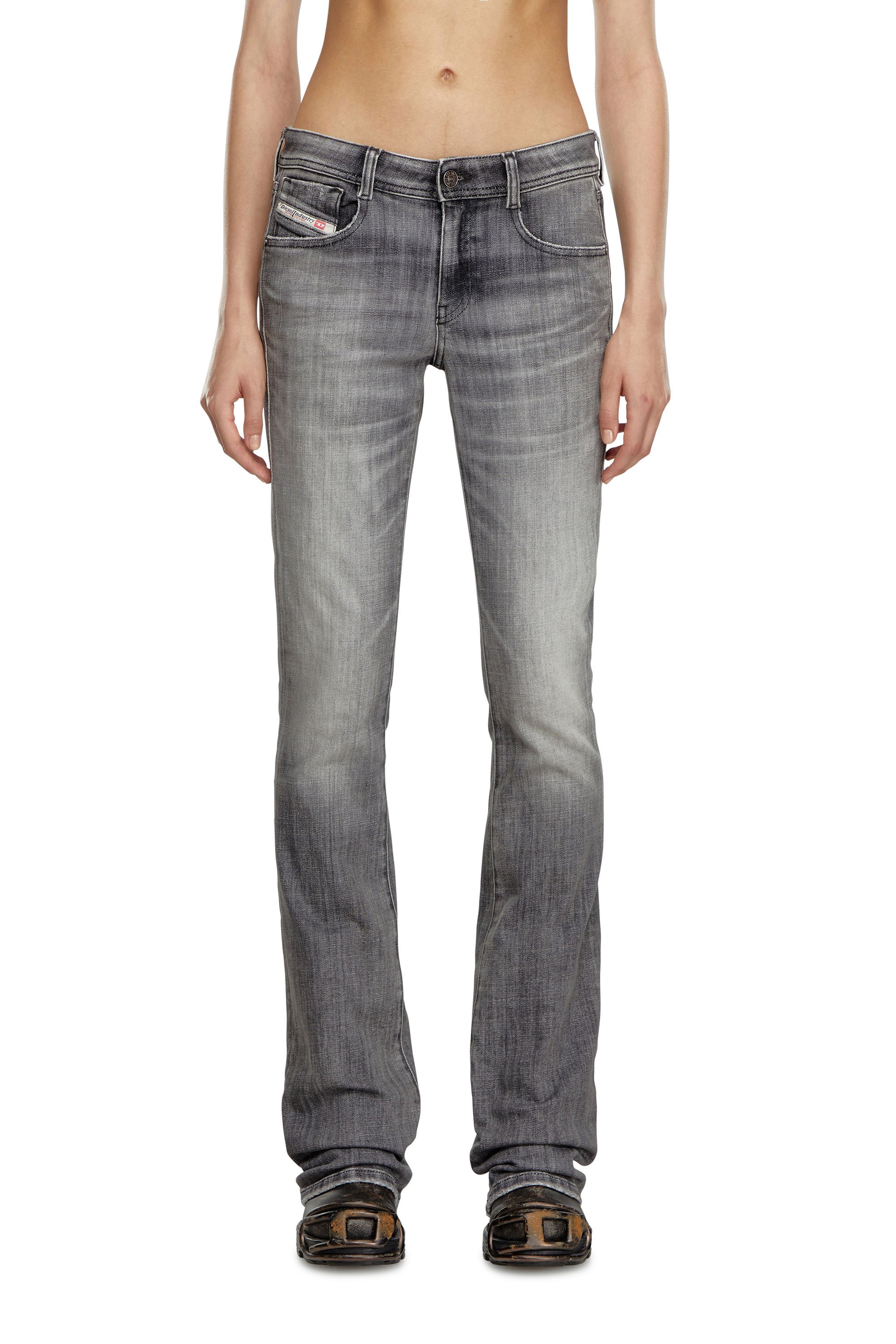 Diesel - Femme Bootcut and Flare Jeans 1969 D-Ebbey 09J29, Gris - Image 1
