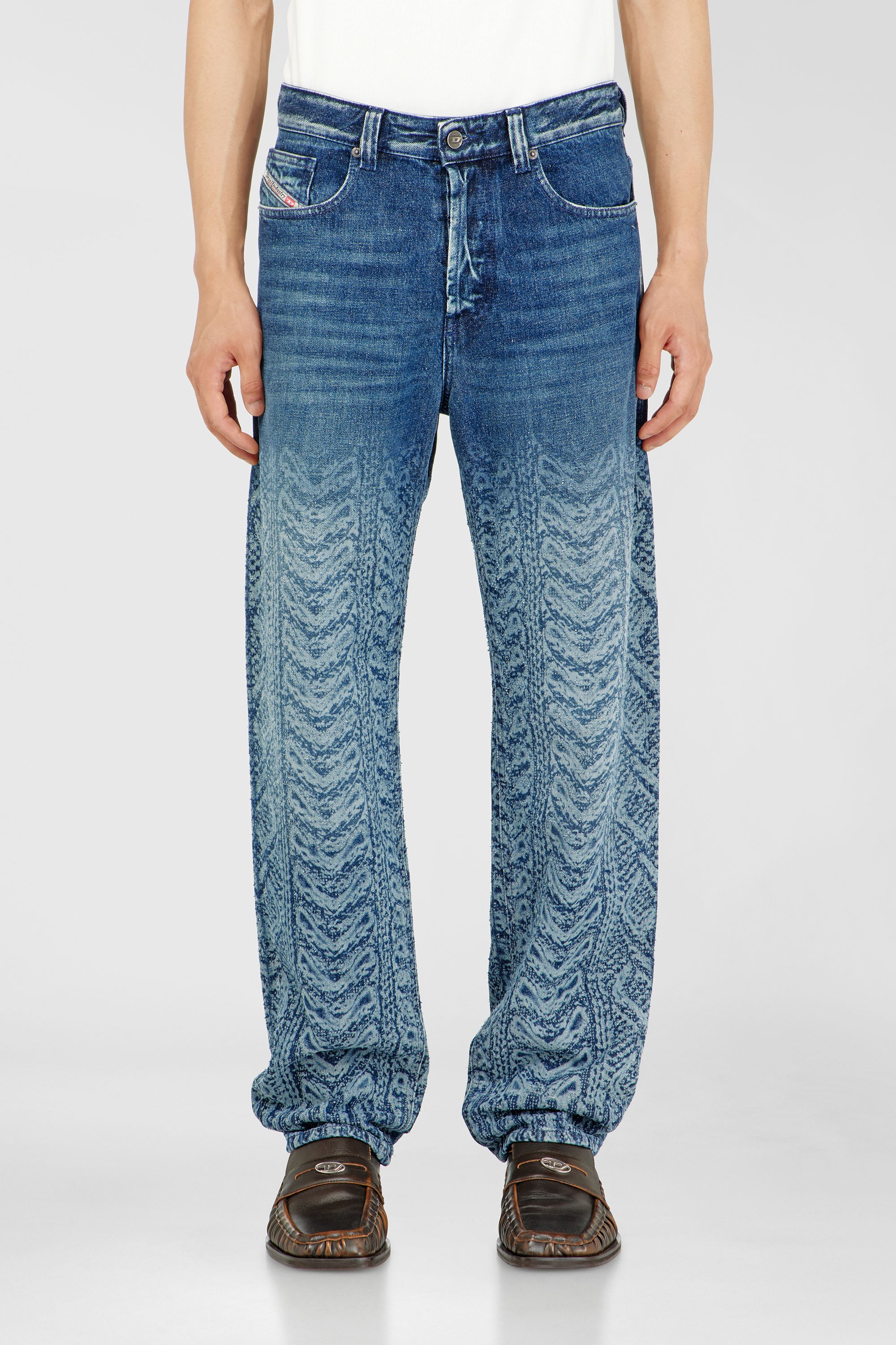 Diesel - Herren Regular Jeans 2024 D-Macs 007EV, Dunkelblau - 1