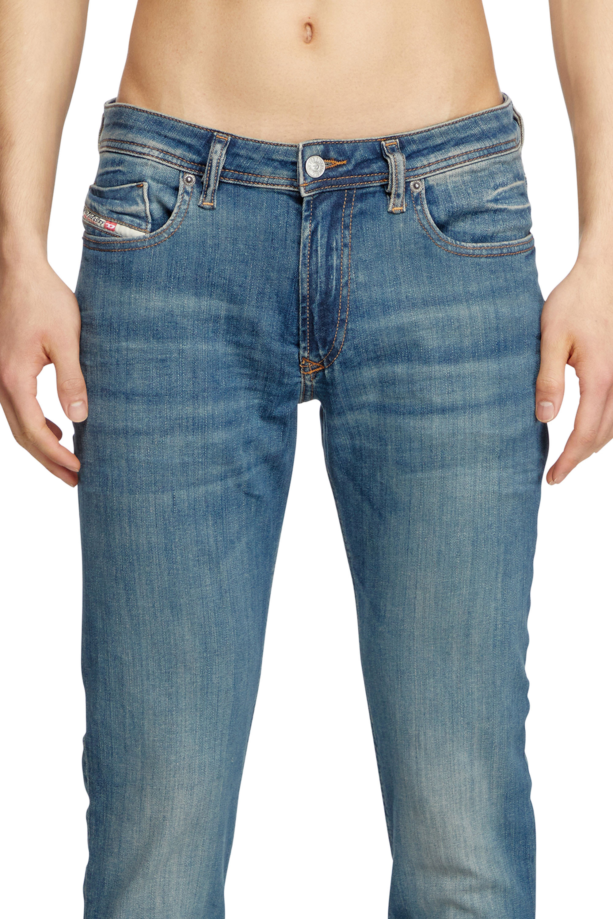 Skinny Jeans 1979 Sleenker 0BMBT, Bleu moyen Diesel - Skinny Jeans 1979 Sleenker 0BMBT Homme, Bleu moyen - Image 5