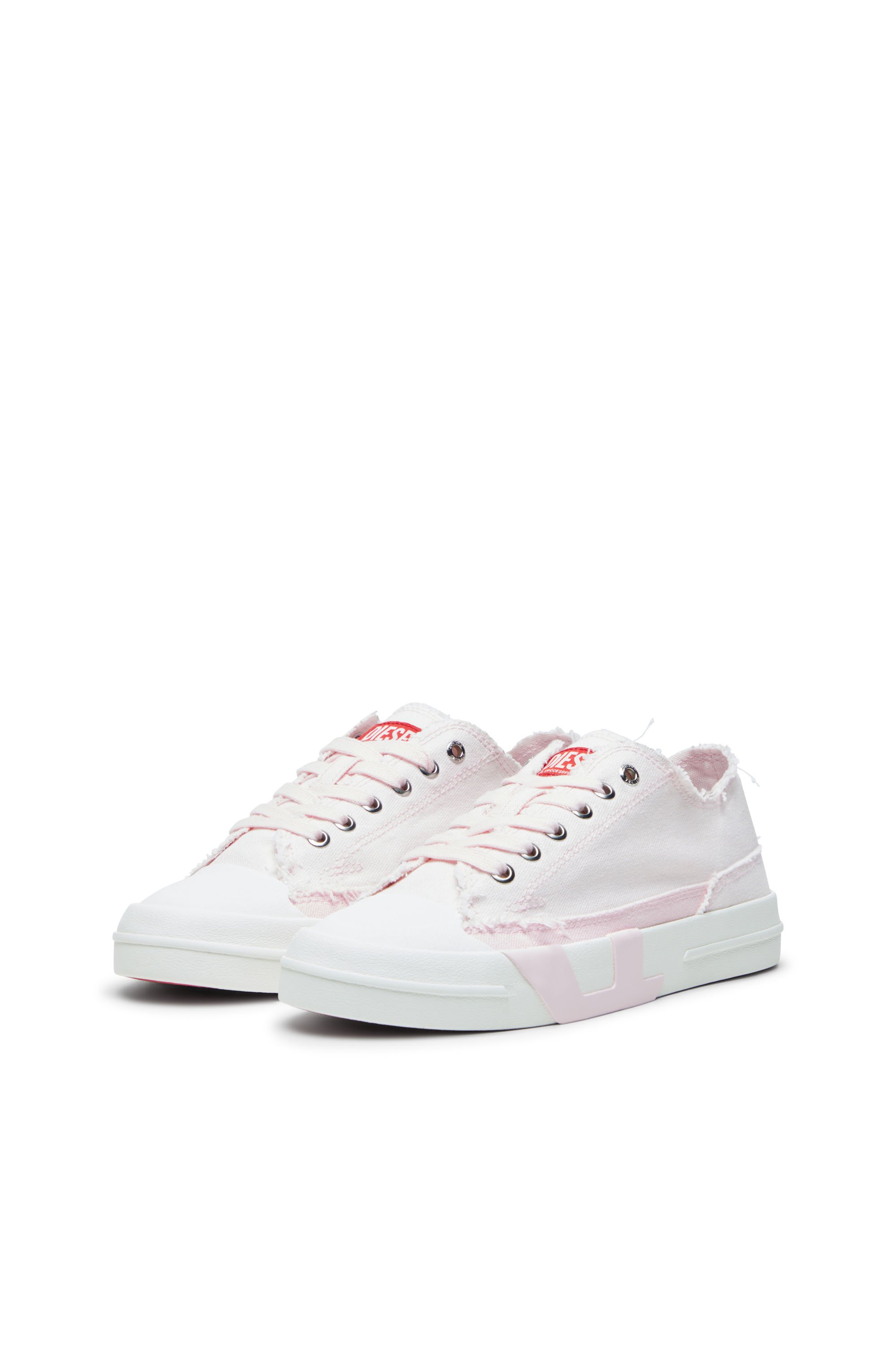 Diesel - S-D-VERSE LOW W, Baskets en toile effilochée Femme in Polychrome - 8