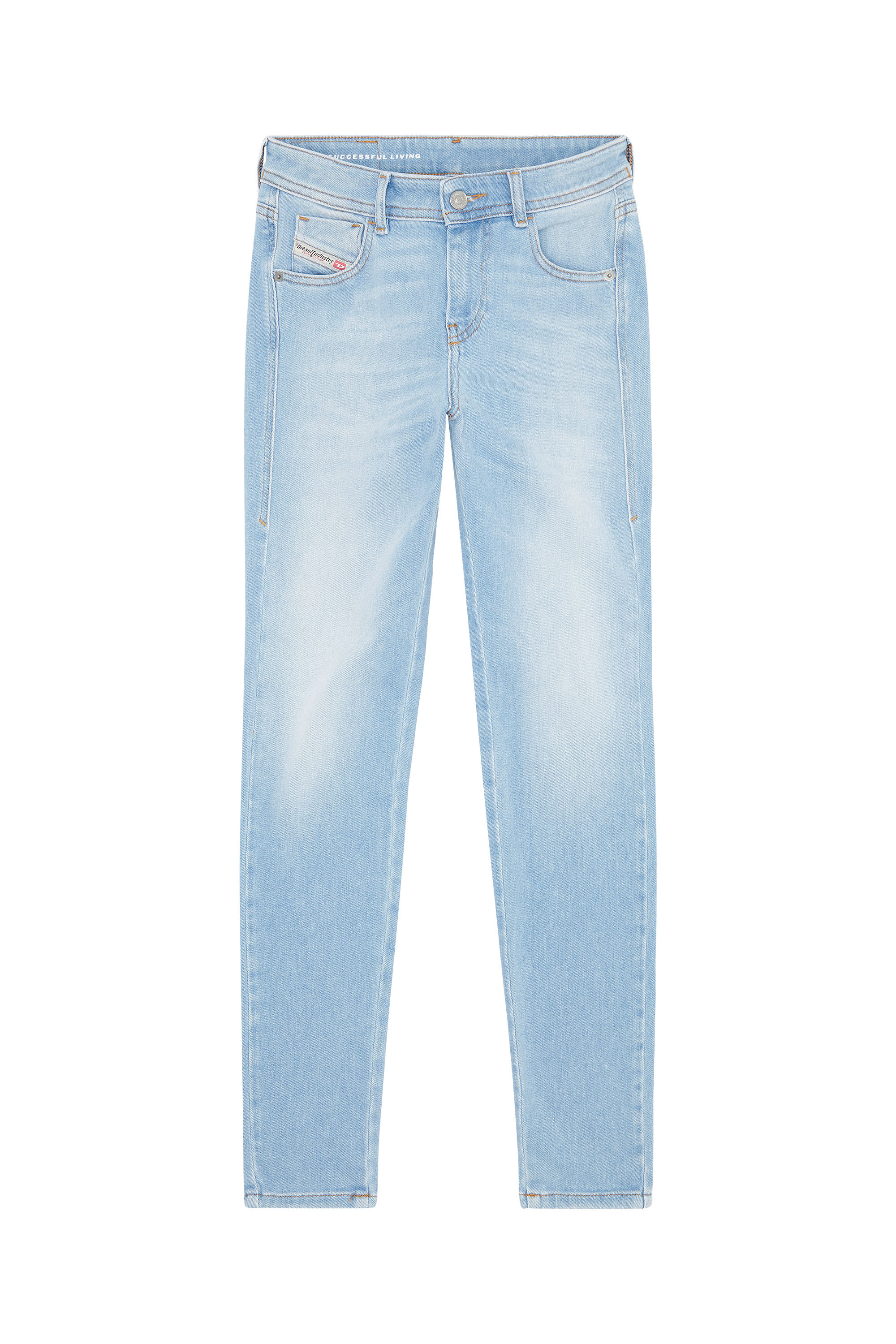 Diesel - Super skinny Jeans 2017 Slandy 09E76, Blu Chiaro - Image 5