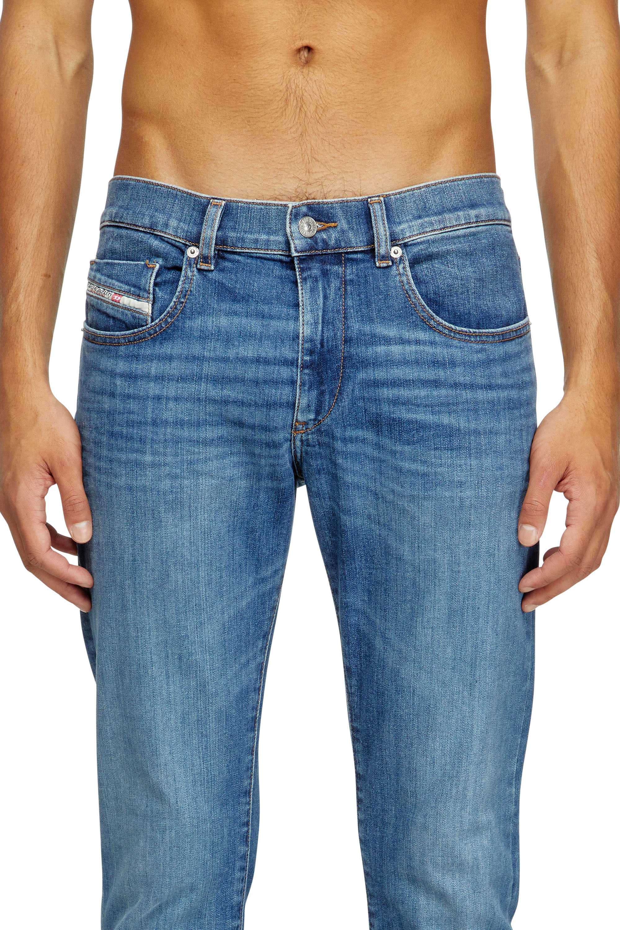 Slim Jeans 2019 D-Strukt 0KIAL, Hellblau Diesel - Herren Slim Jeans 2019 D-Strukt 0KIAL, Hellblau - 5